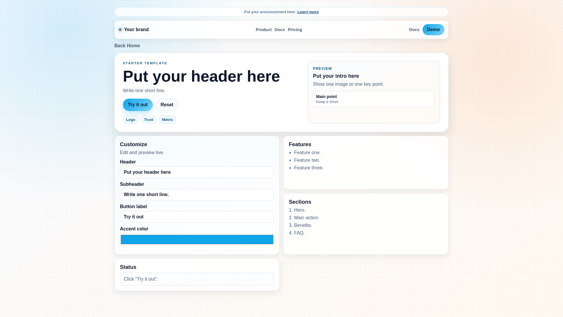 website screenshot of https://recommendations2.pages.dev/