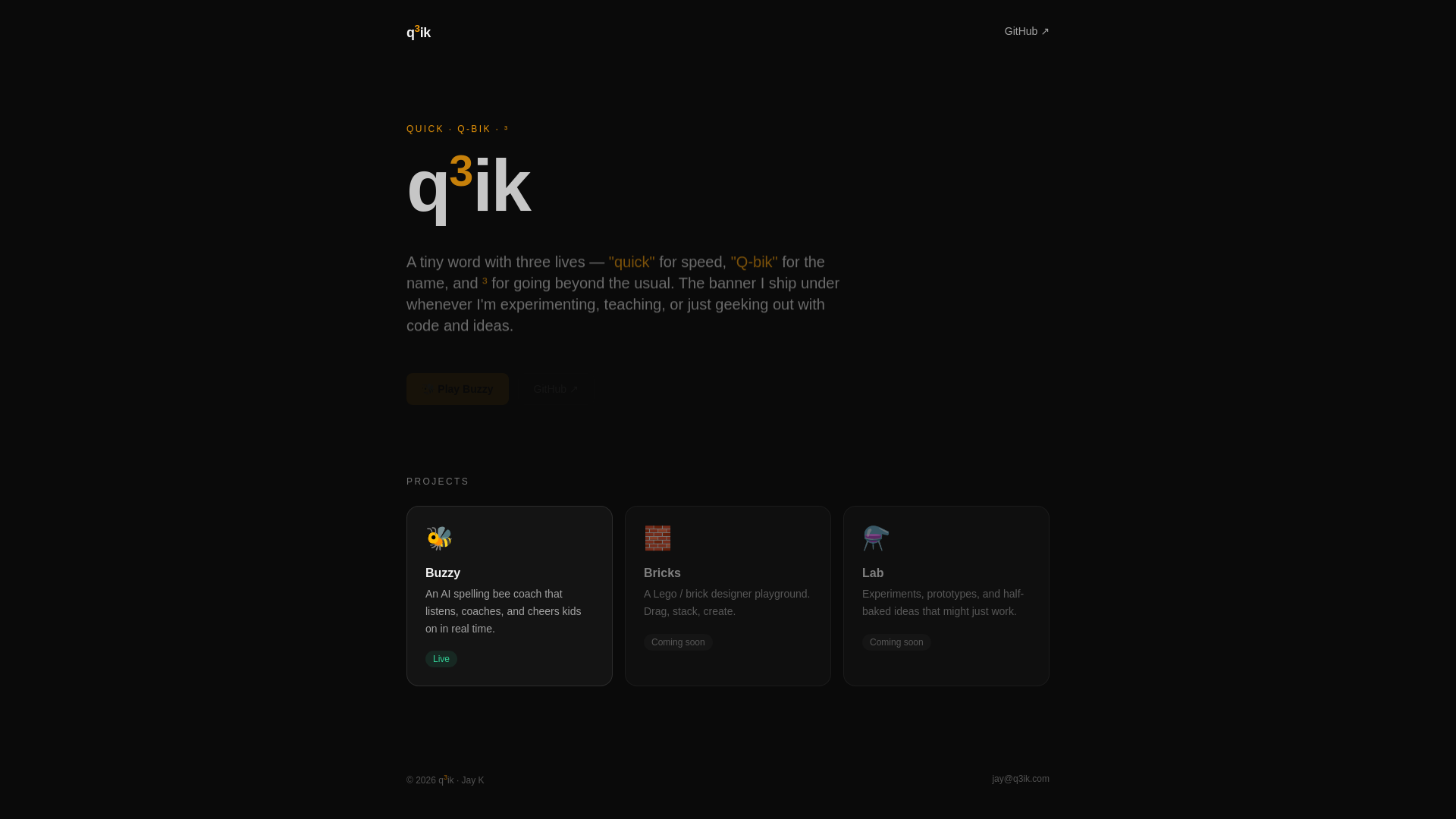 website screenshot of https://q3ik-com.pages.dev/