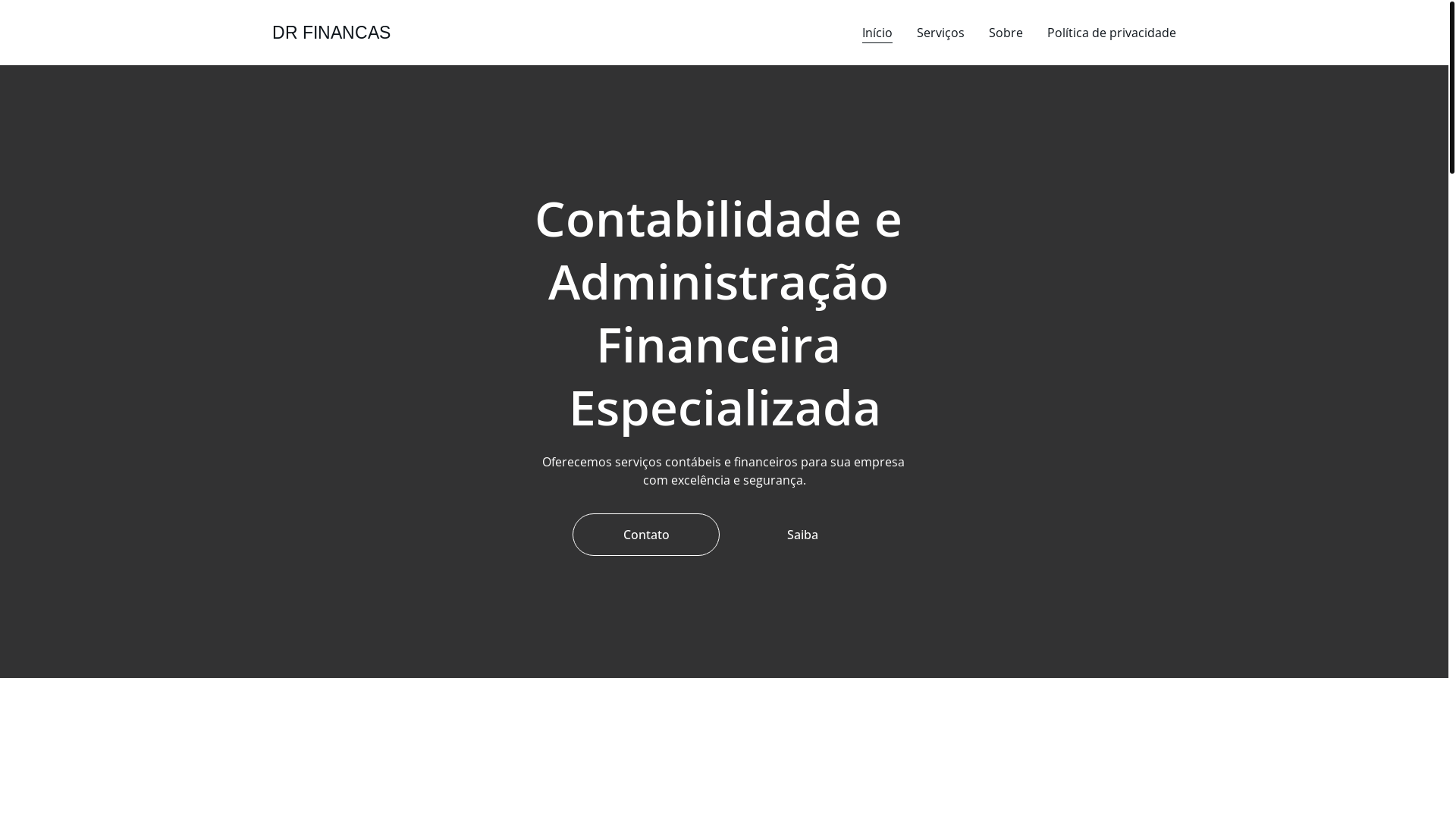 website screenshot of https://drfinancas.shop/