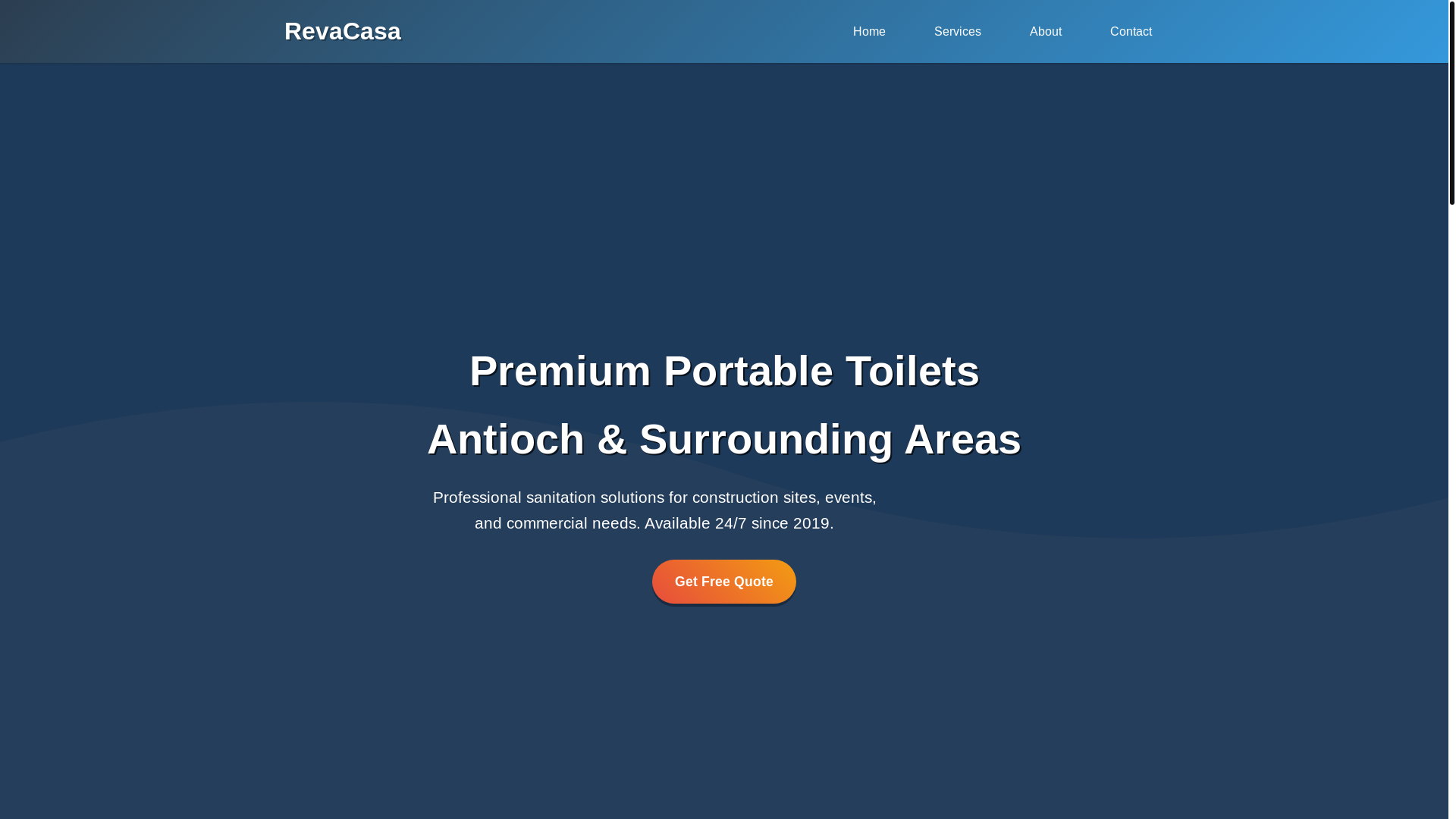website screenshot of https://revacasa.pages.dev/