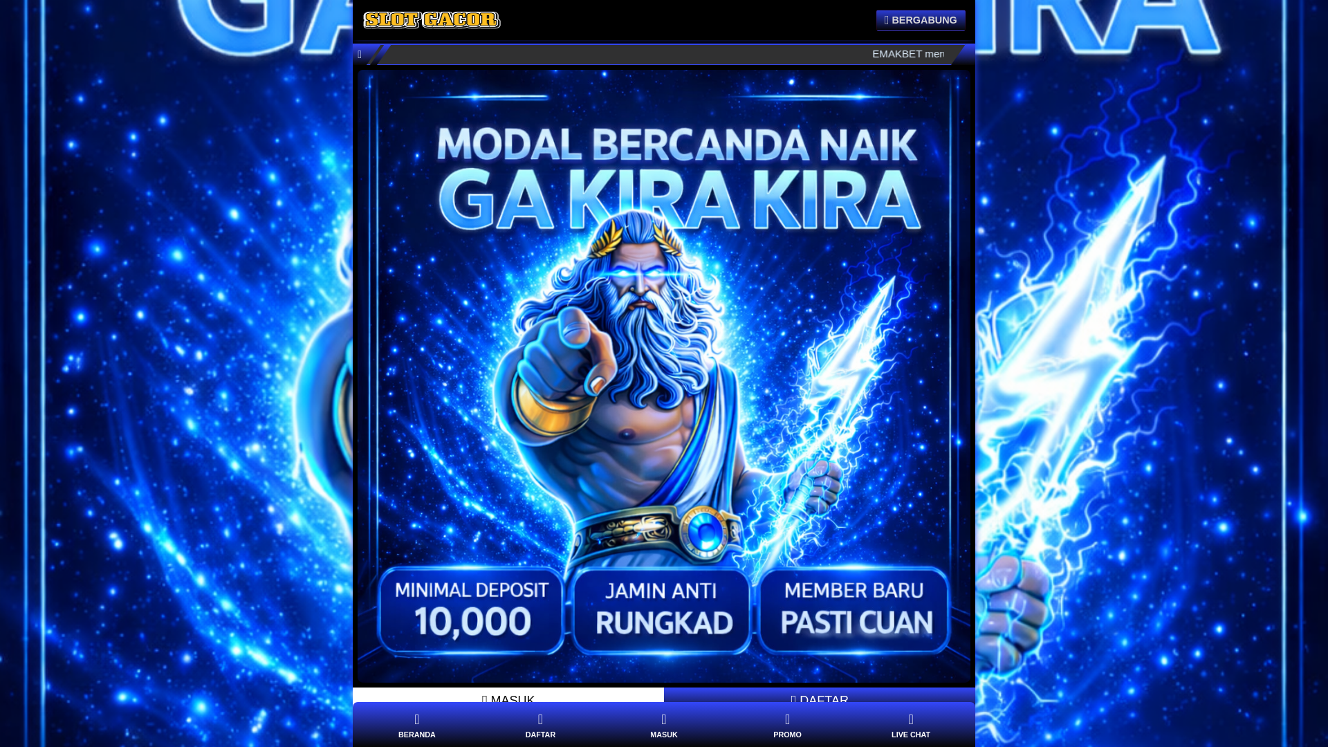 website screenshot of https://izintampilpaduka2.pages.dev/