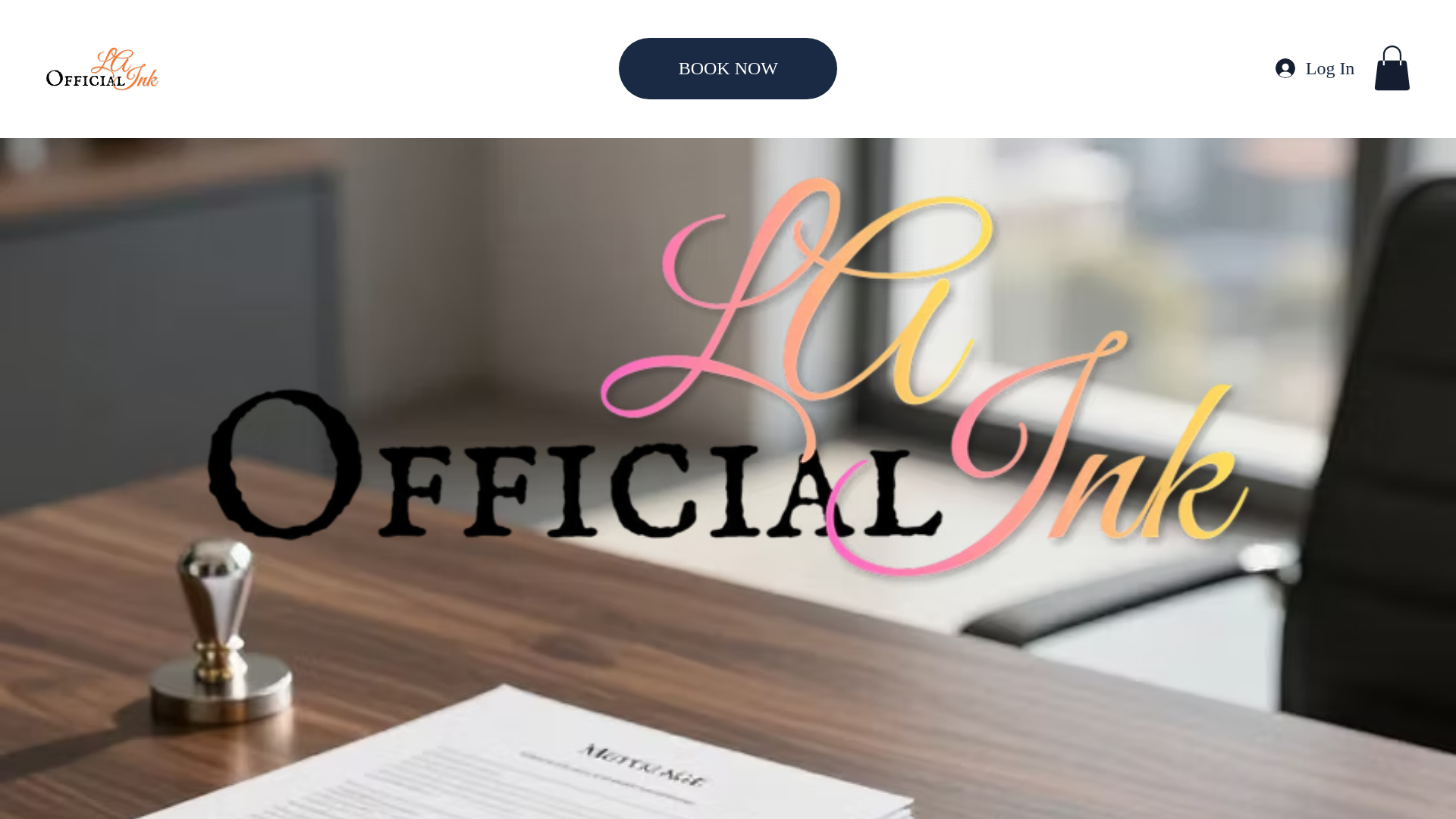 website screenshot of https://laofficialink.com/