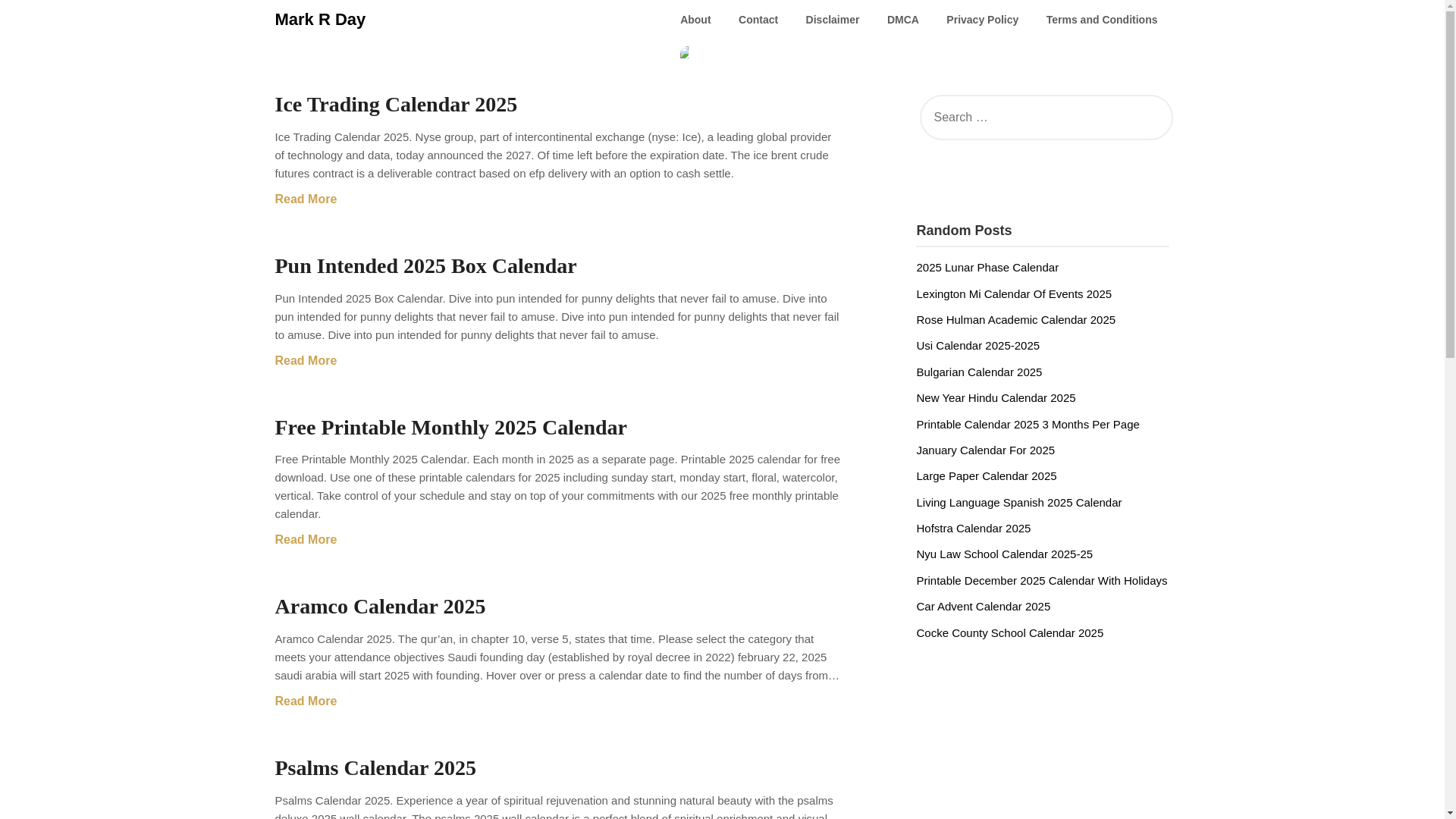website screenshot of https://markrdaya.pages.dev/