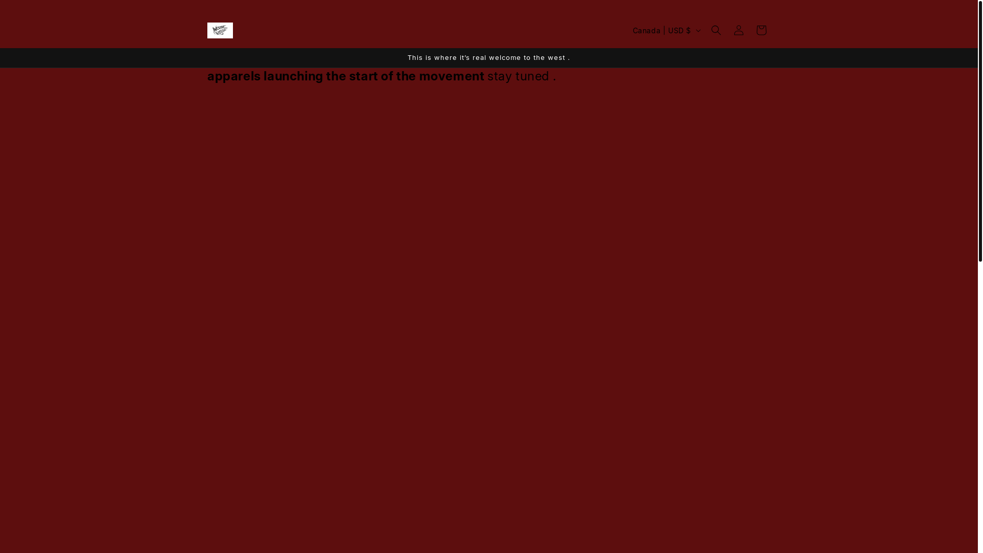 website screenshot of https://westmade.shop/