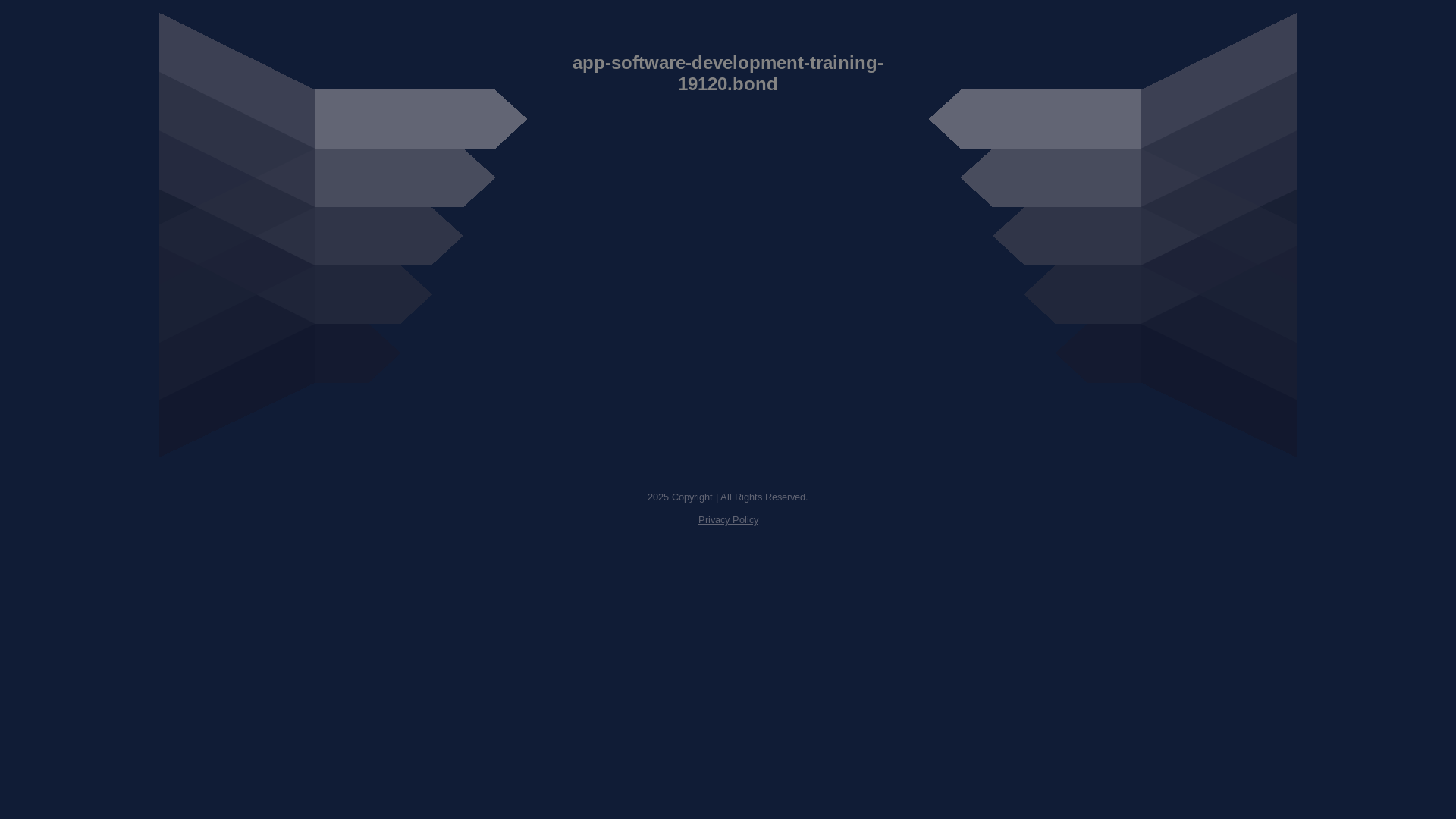 website screenshot of https://app-software-development-training-19120.bond/