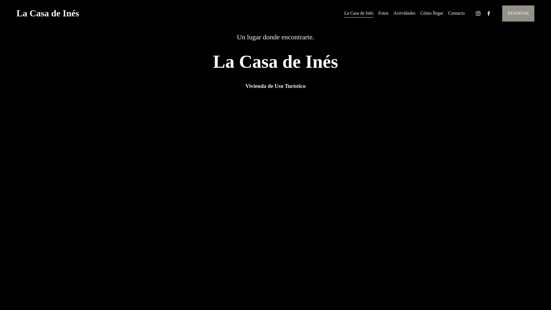 website screenshot of https://lacasadeines.es