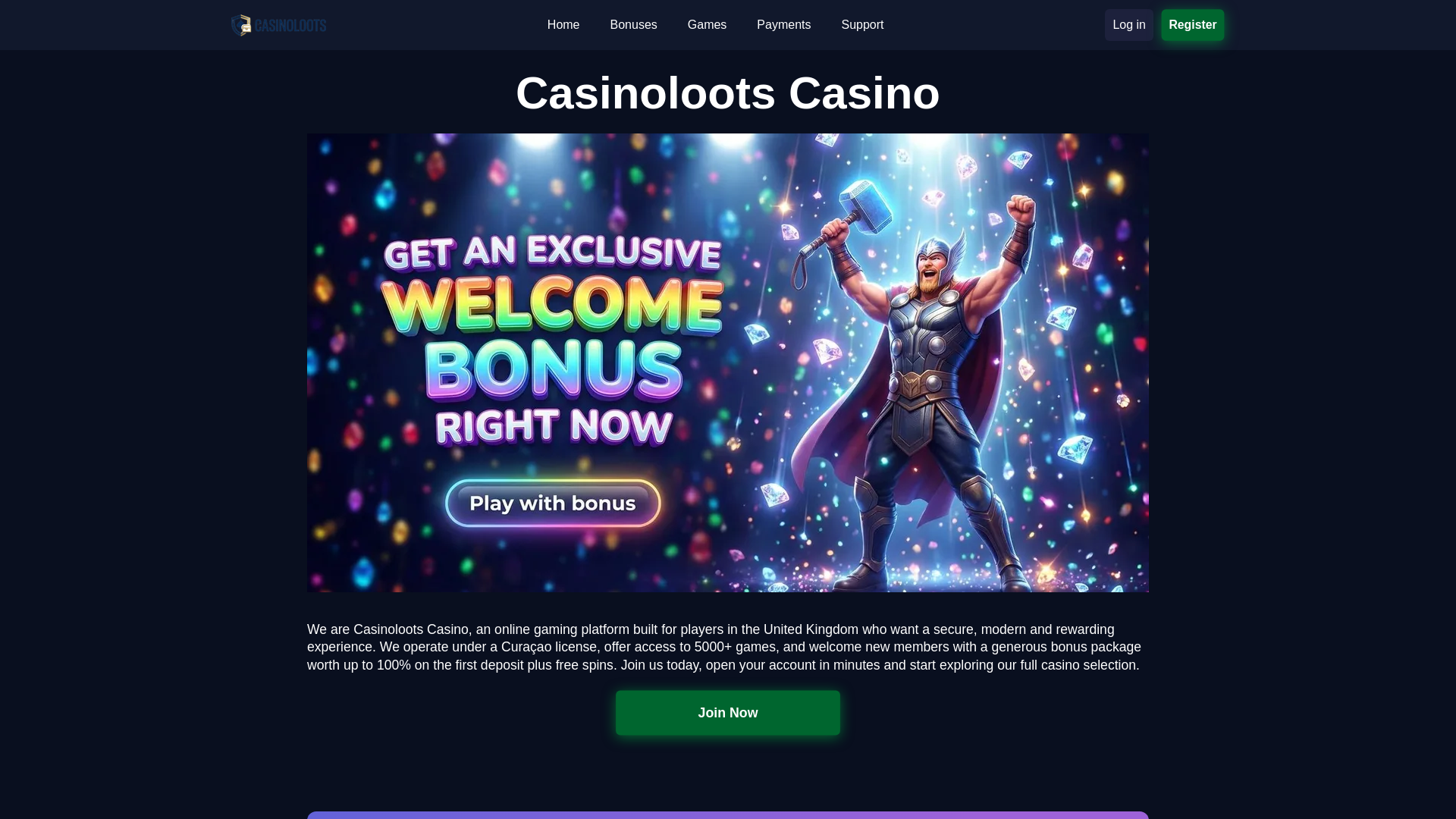 website screenshot of https://blindluck-uk-com-54705.pages.dev/