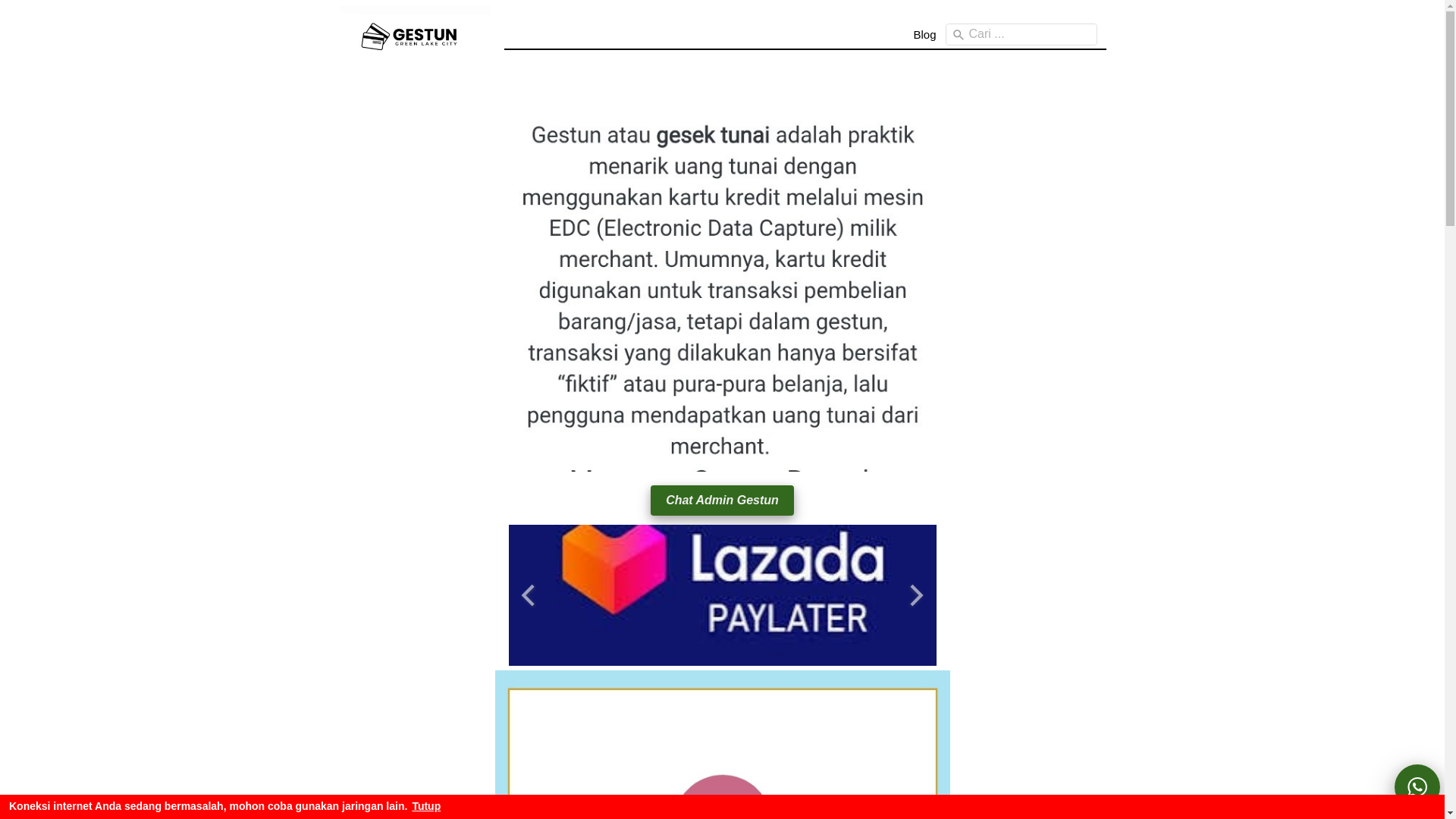 website screenshot of https://jasagestunkami.my.id/