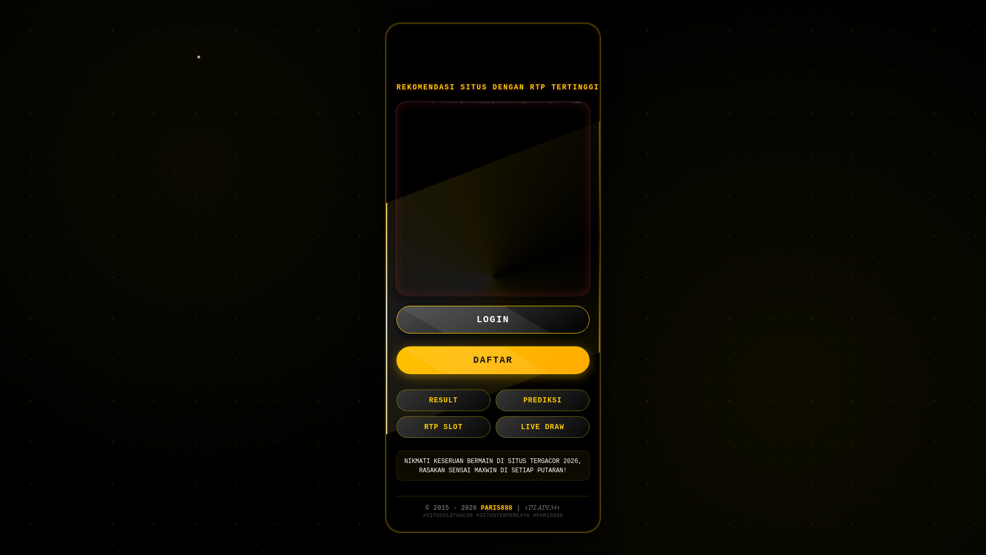 website screenshot of https://ingin-keparis.pages.dev/