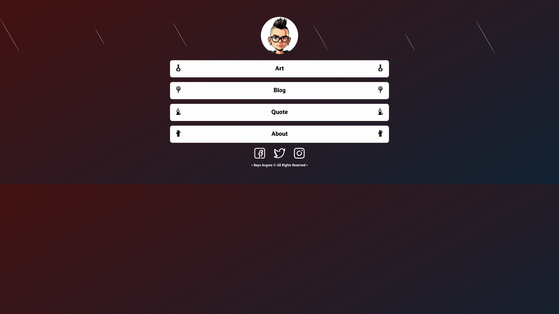website screenshot of https://angora.pages.dev/