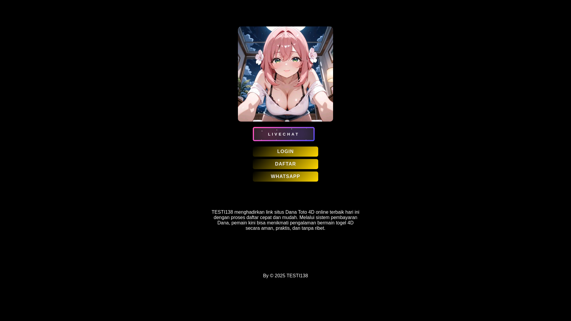 website screenshot of https://keren-banget.pages.dev/