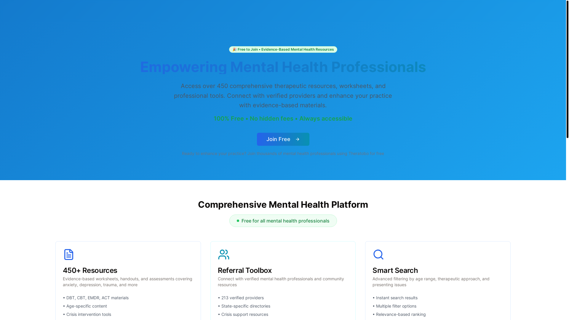 website screenshot of https://theratobo.com/