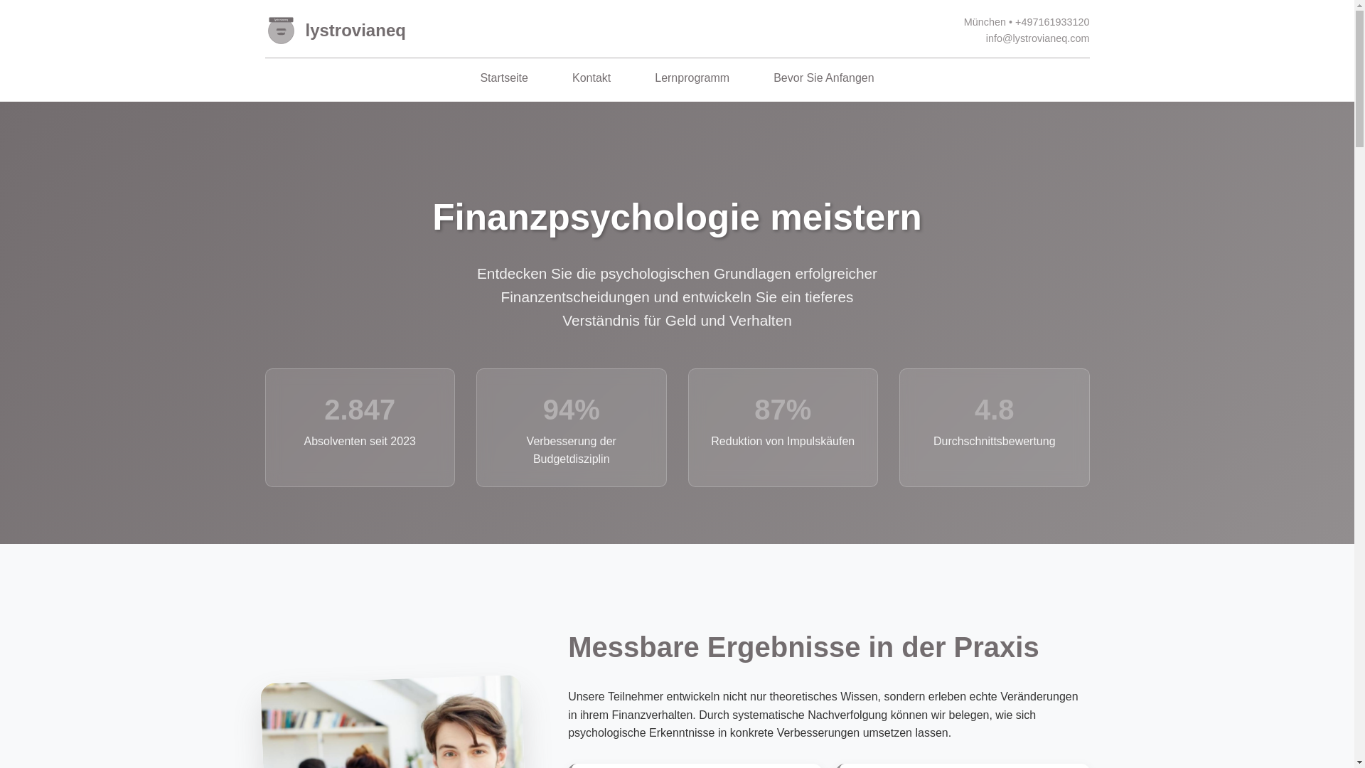 website screenshot of https://lystrovianeq.com/