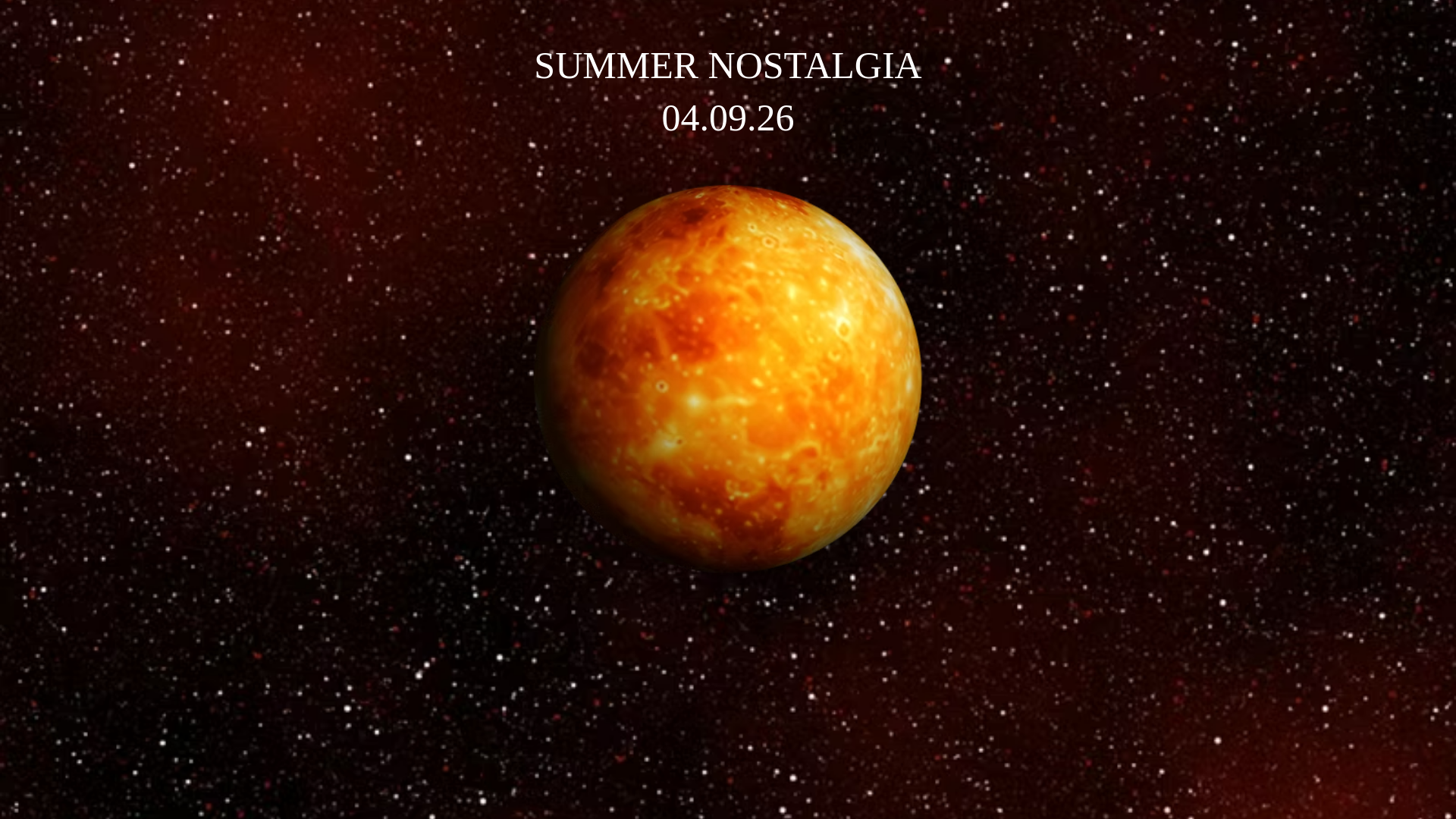 website screenshot of https://summer-nostalgia.com/
