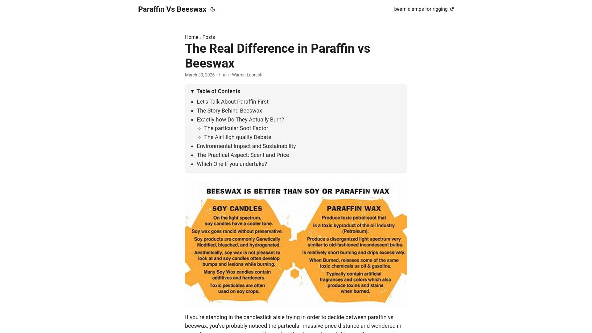 website screenshot of https://paraffin-vs-beeswax.pages.dev/