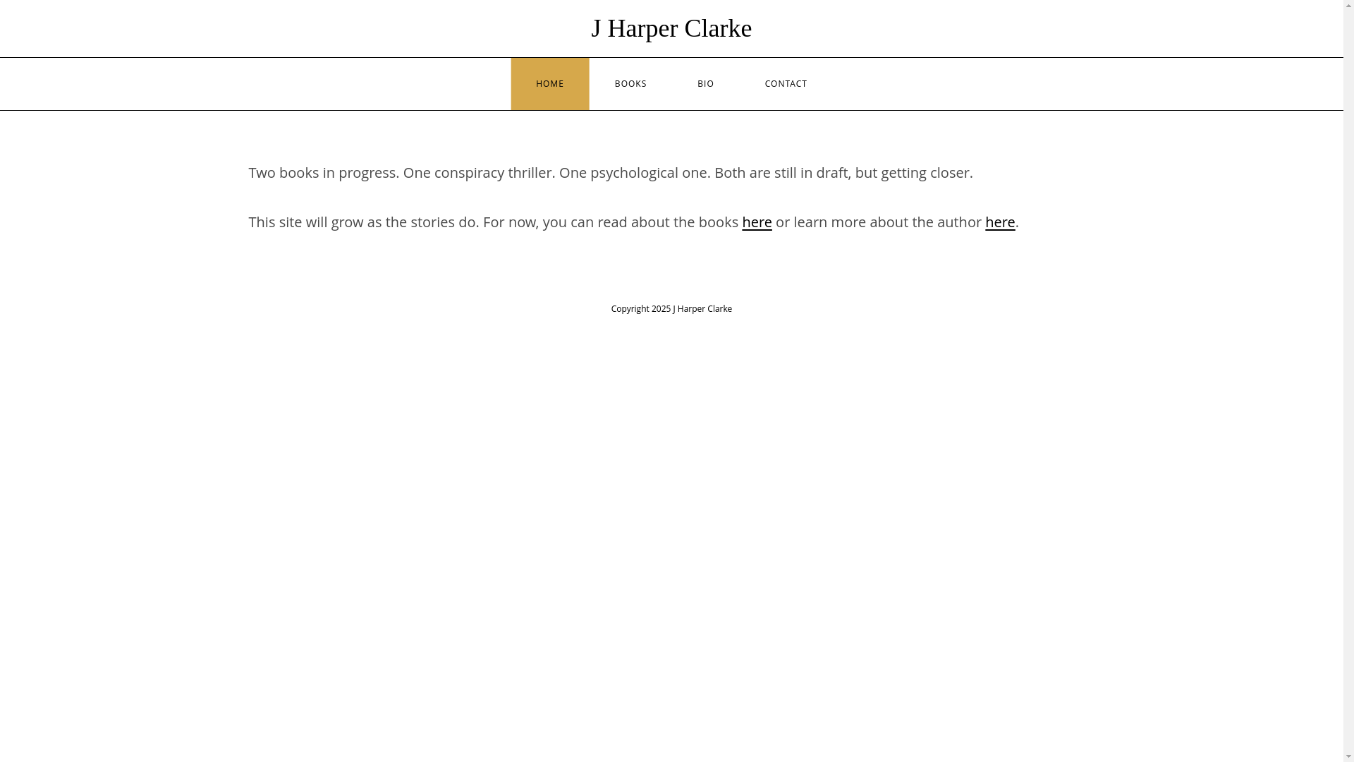 website screenshot of https://jharperclarke.com/