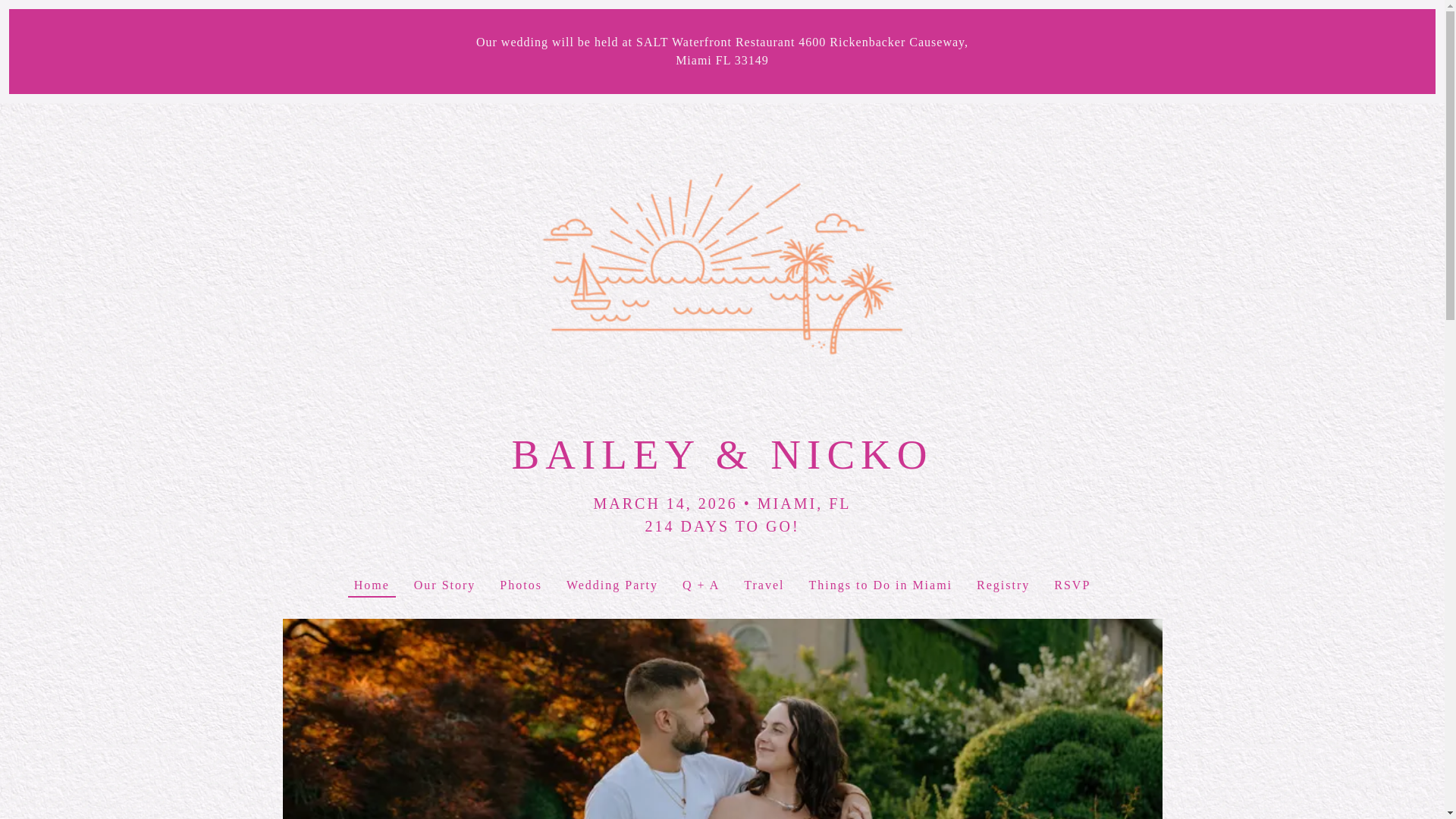website screenshot of https://baileyandnicko.com/