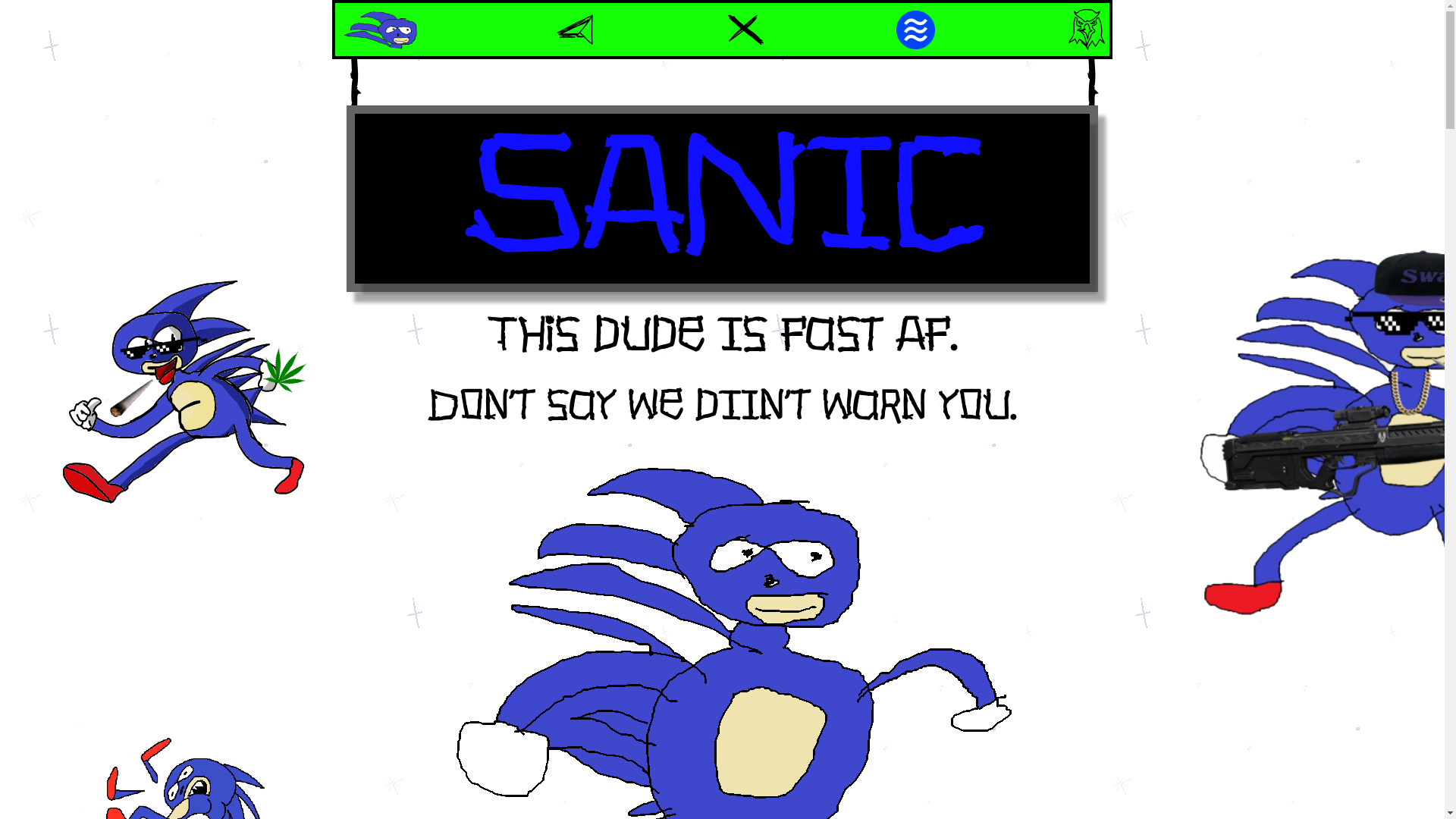 website screenshot of https://pulse-sanic.xyz/