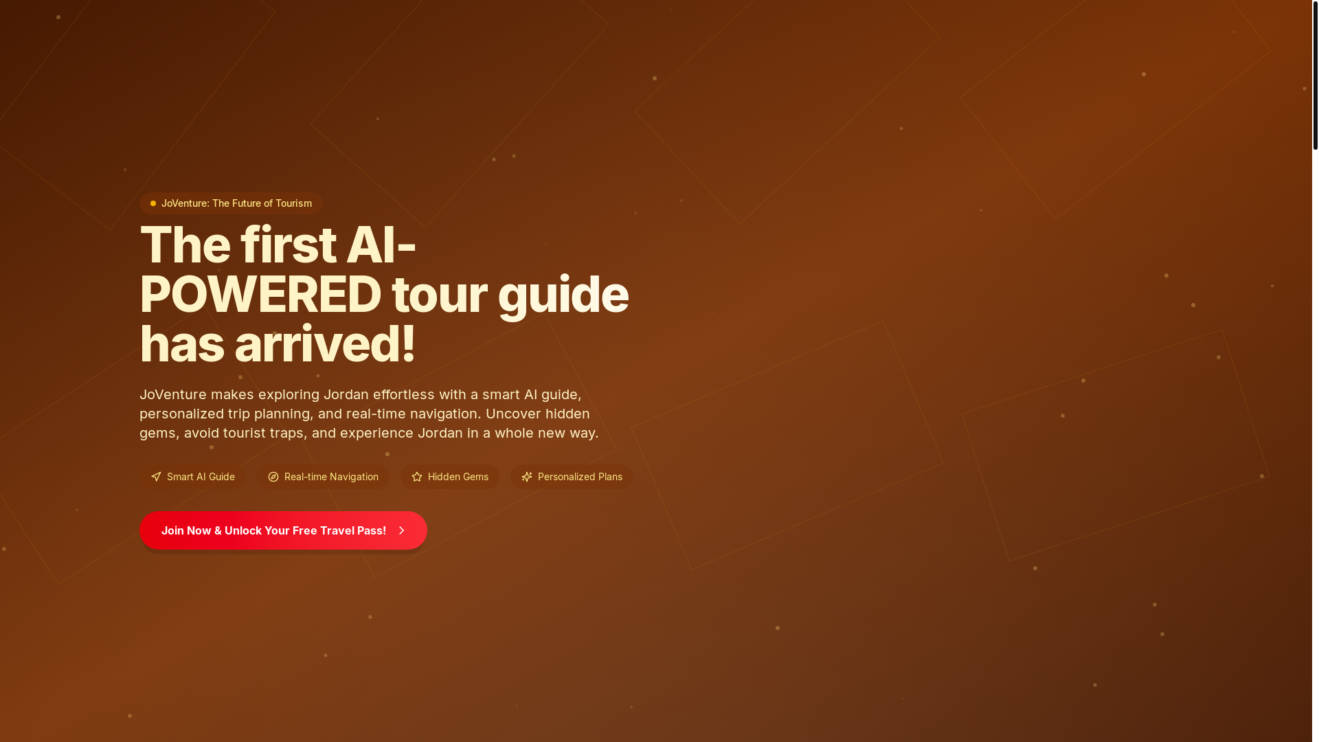 website screenshot of https://joventure.ai/