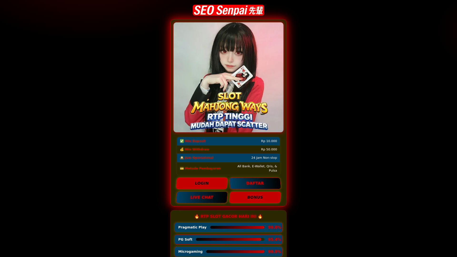 website screenshot of https://sepele-setidaknya-pake-akal-sehat.pages.dev/