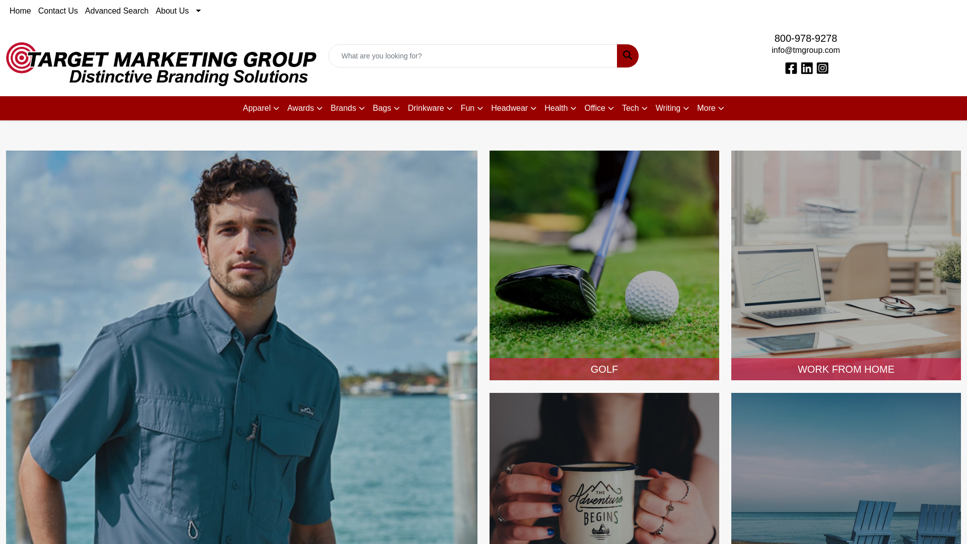 website screenshot of https://www.tmgcatalog.com/