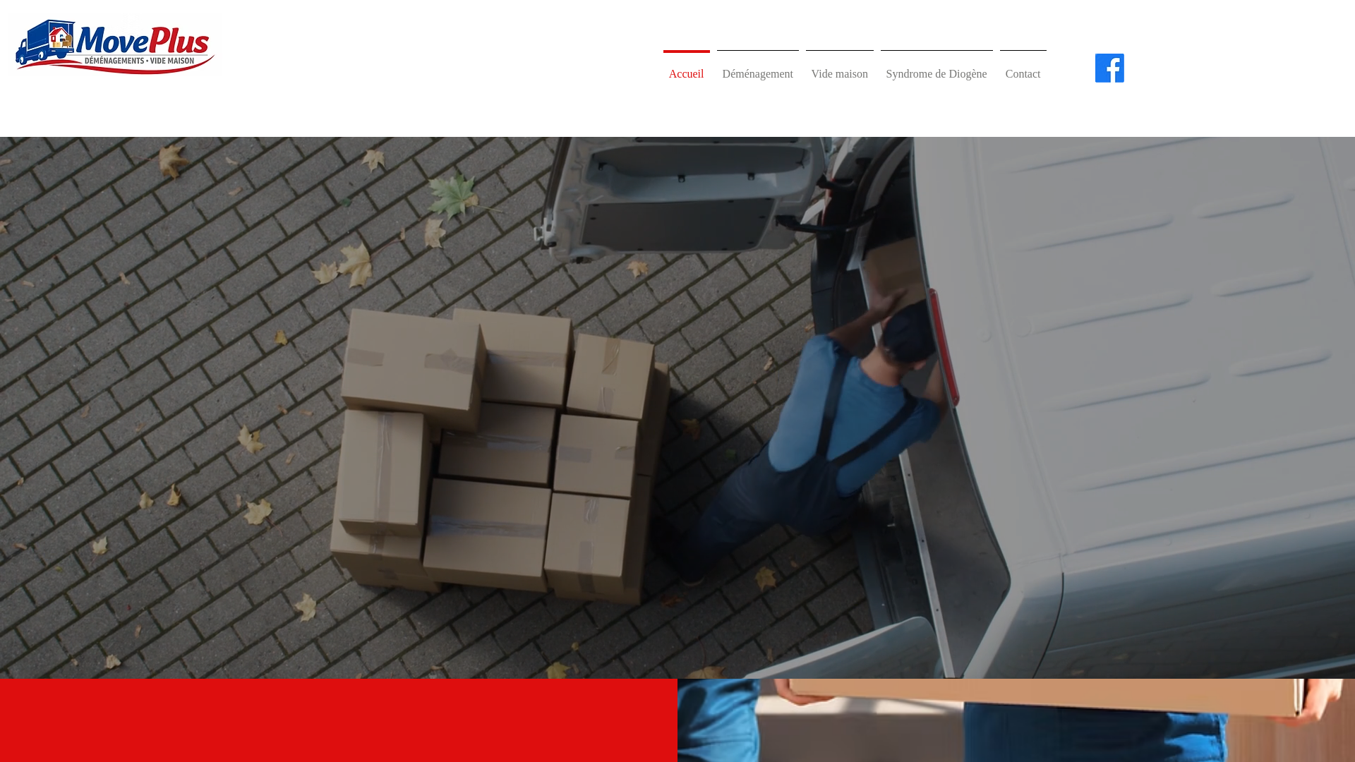 website screenshot of https://demenagementmoveplus.be/