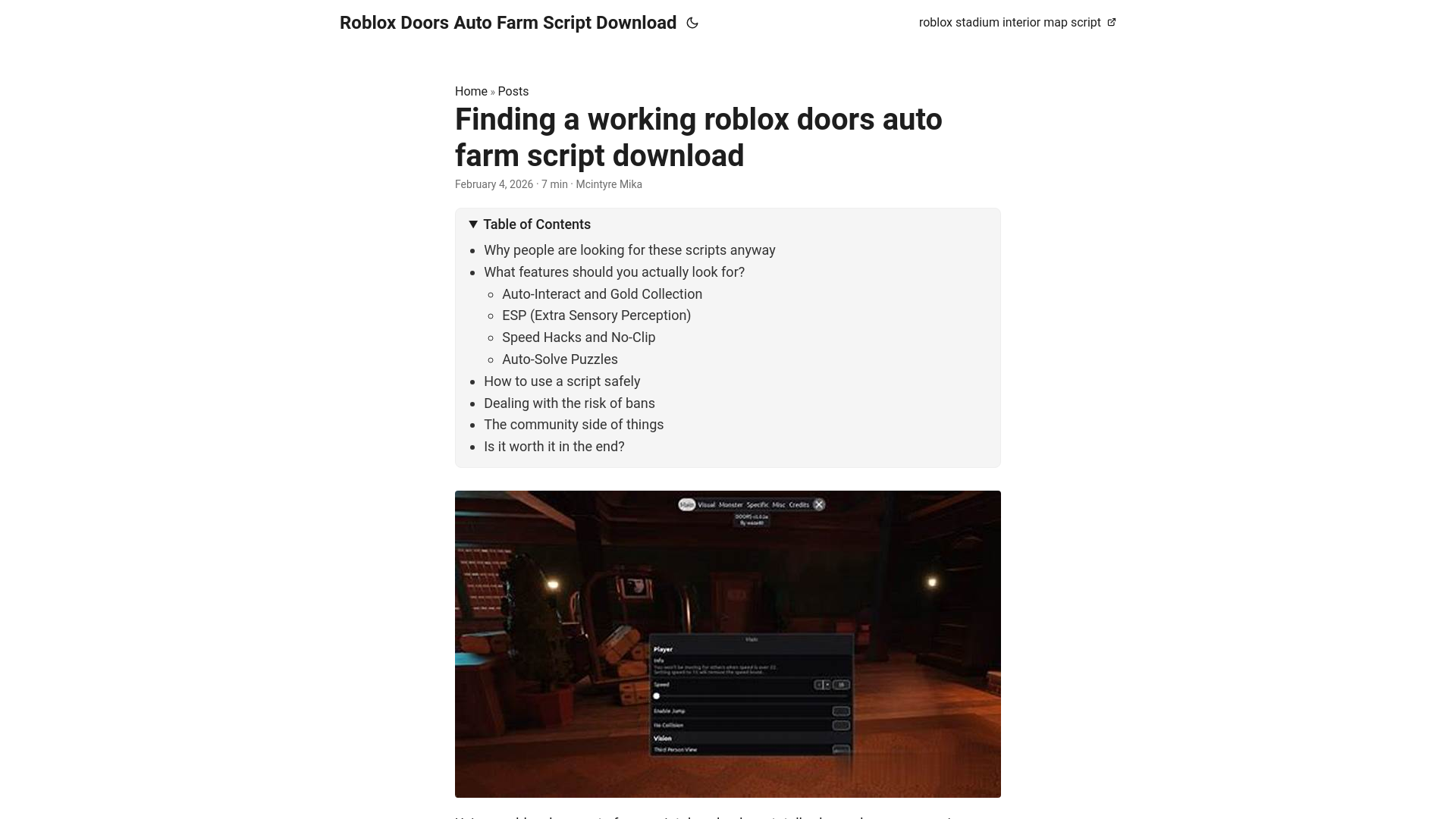 website screenshot of https://roblox-doors-auto-farm-script-download.pages.dev/