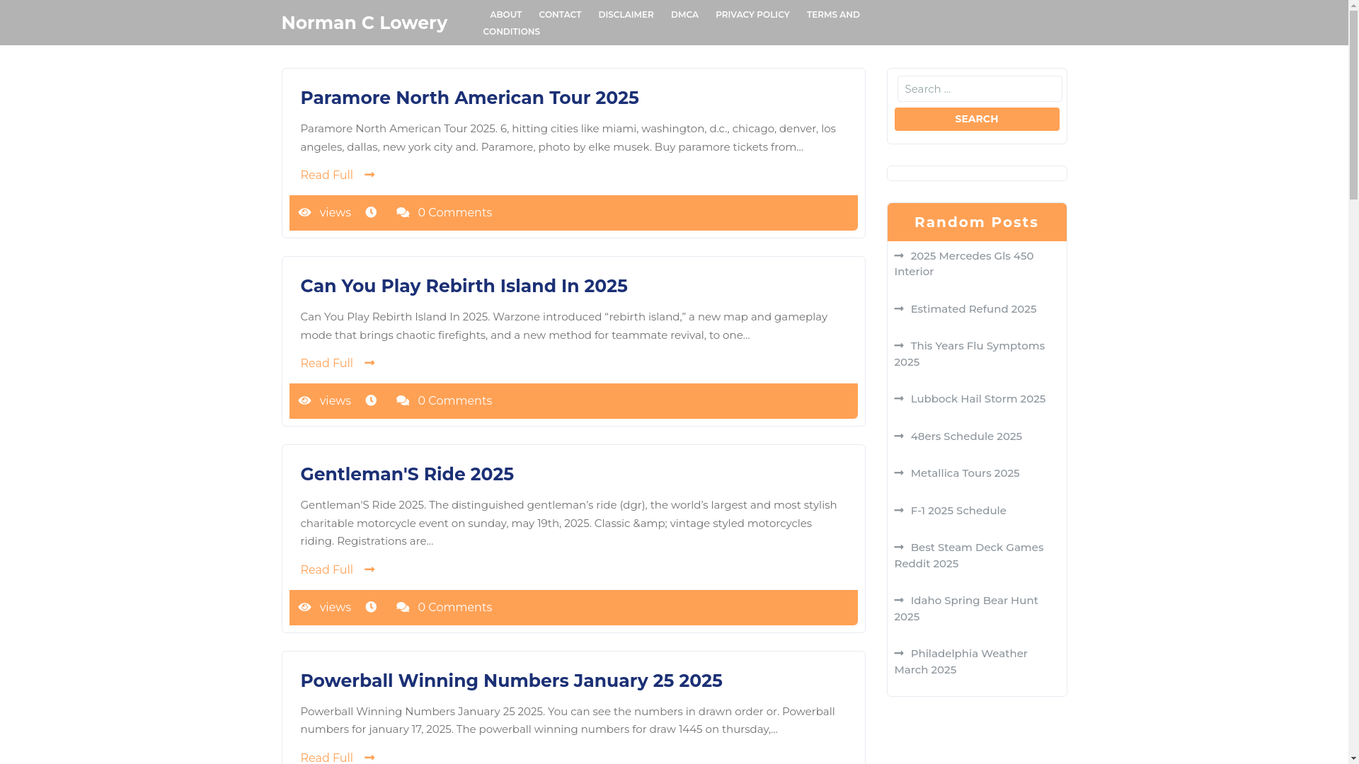 website screenshot of https://normanclowerym.pages.dev/