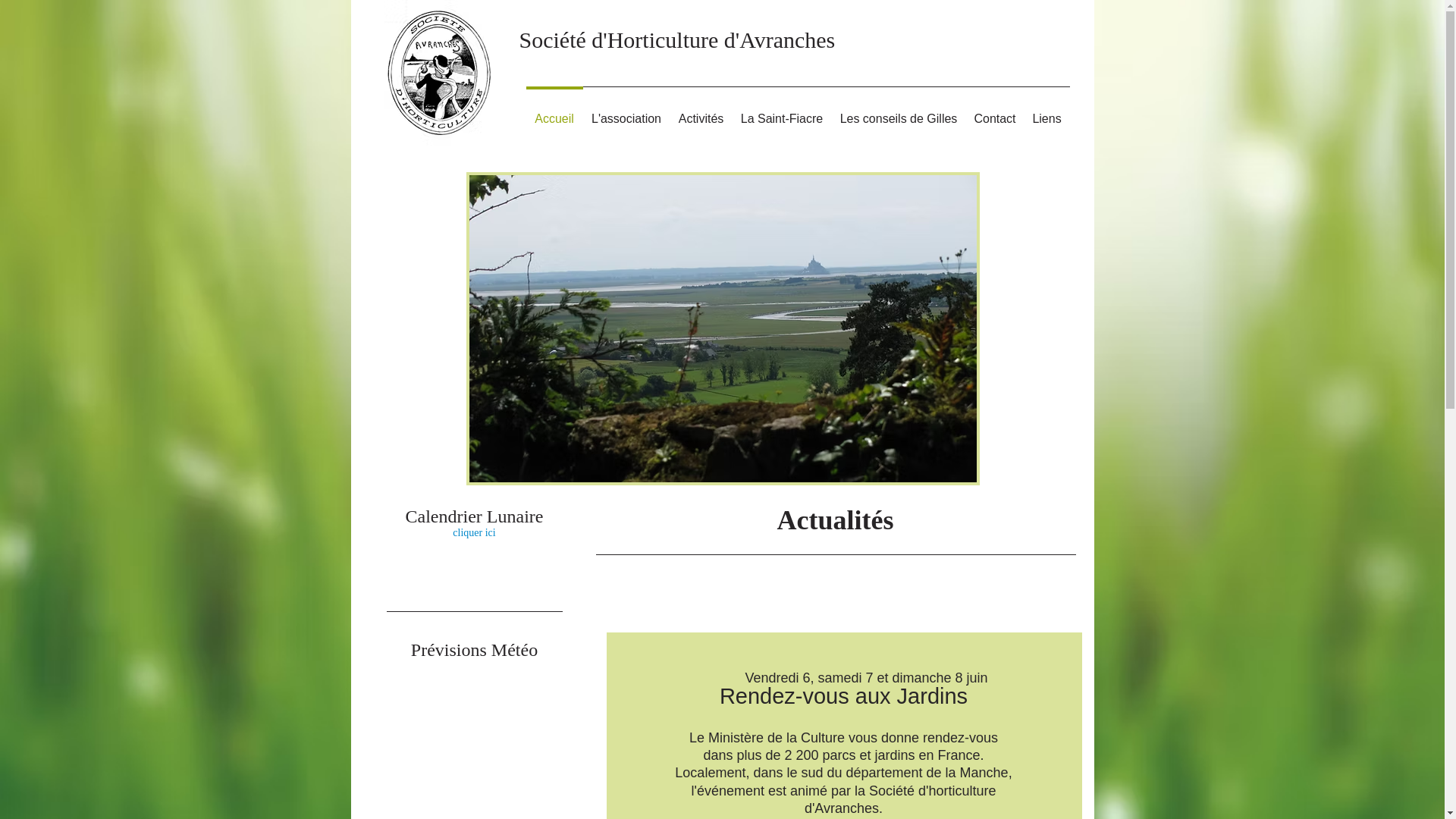 website screenshot of https://horticulture-avranches.com/