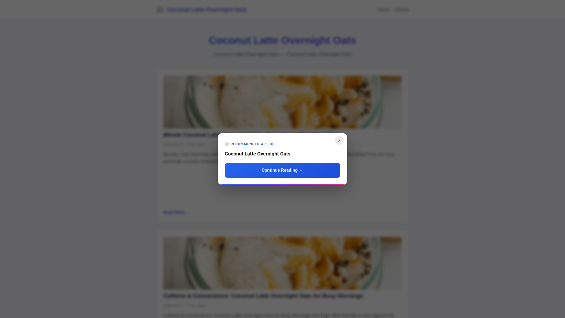 website screenshot of https://coconut-latte-overnight-oats.pages.dev/