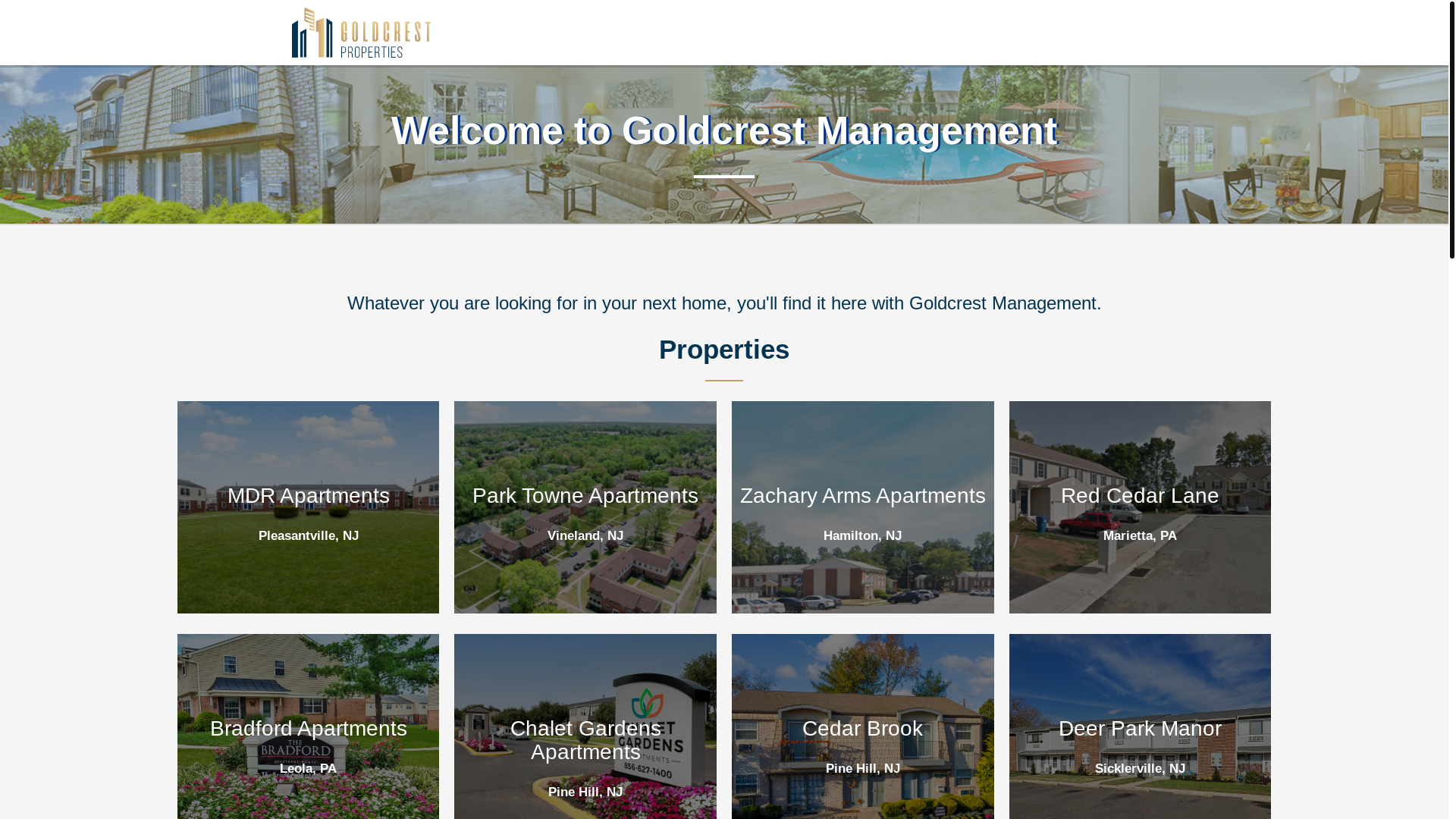 website screenshot of https://goldcrest-management.pages.dev/