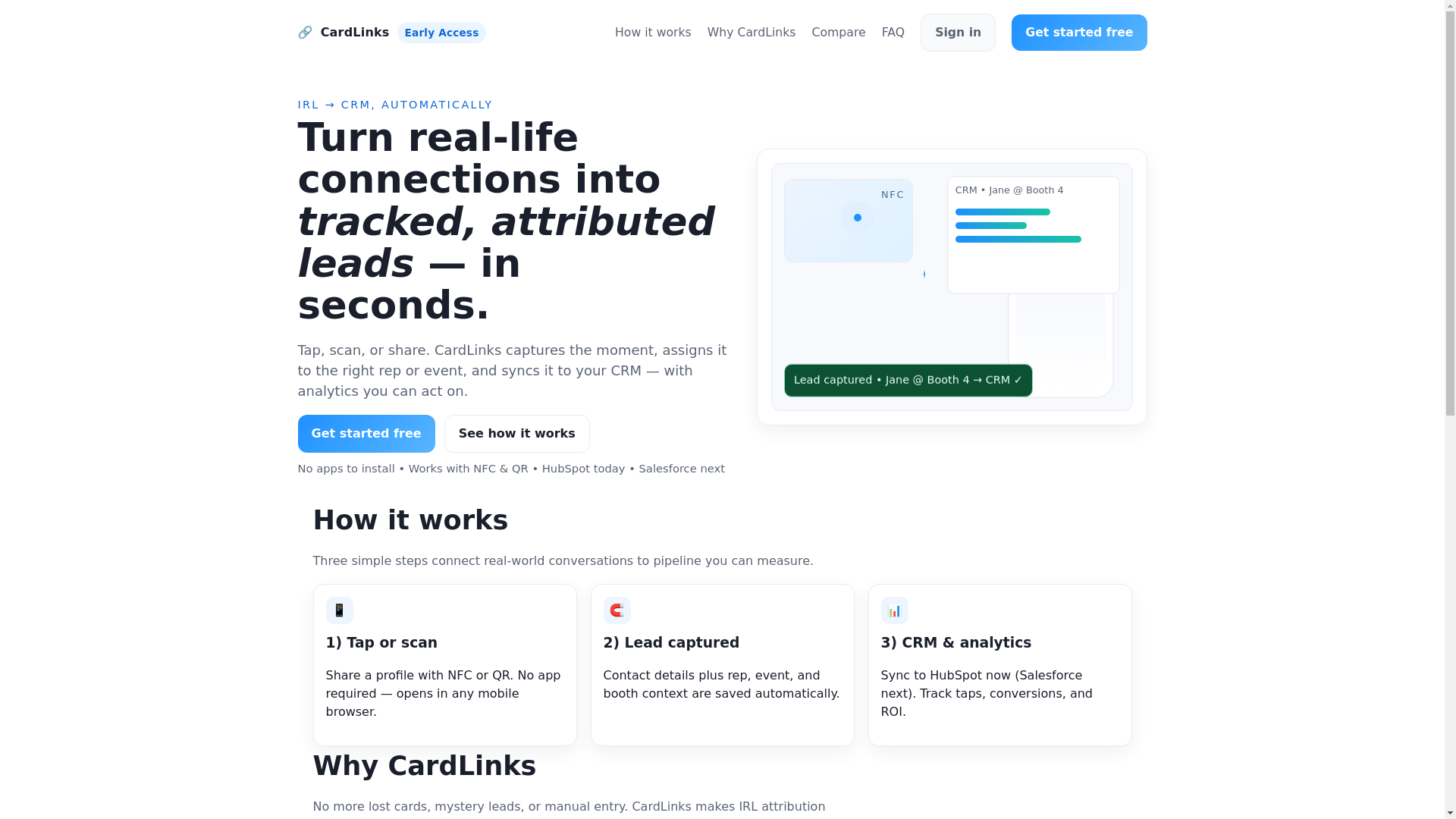 website screenshot of https://cardlinks-site.pages.dev/