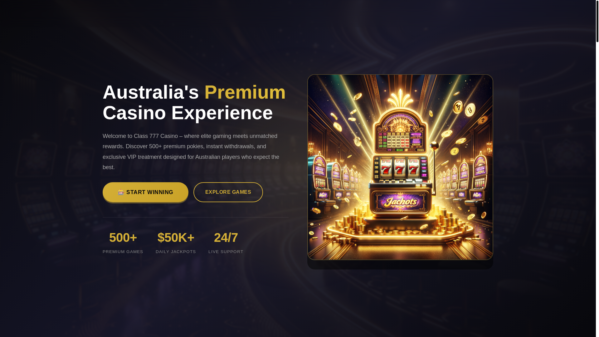 website screenshot of https://class777australia.pages.dev/