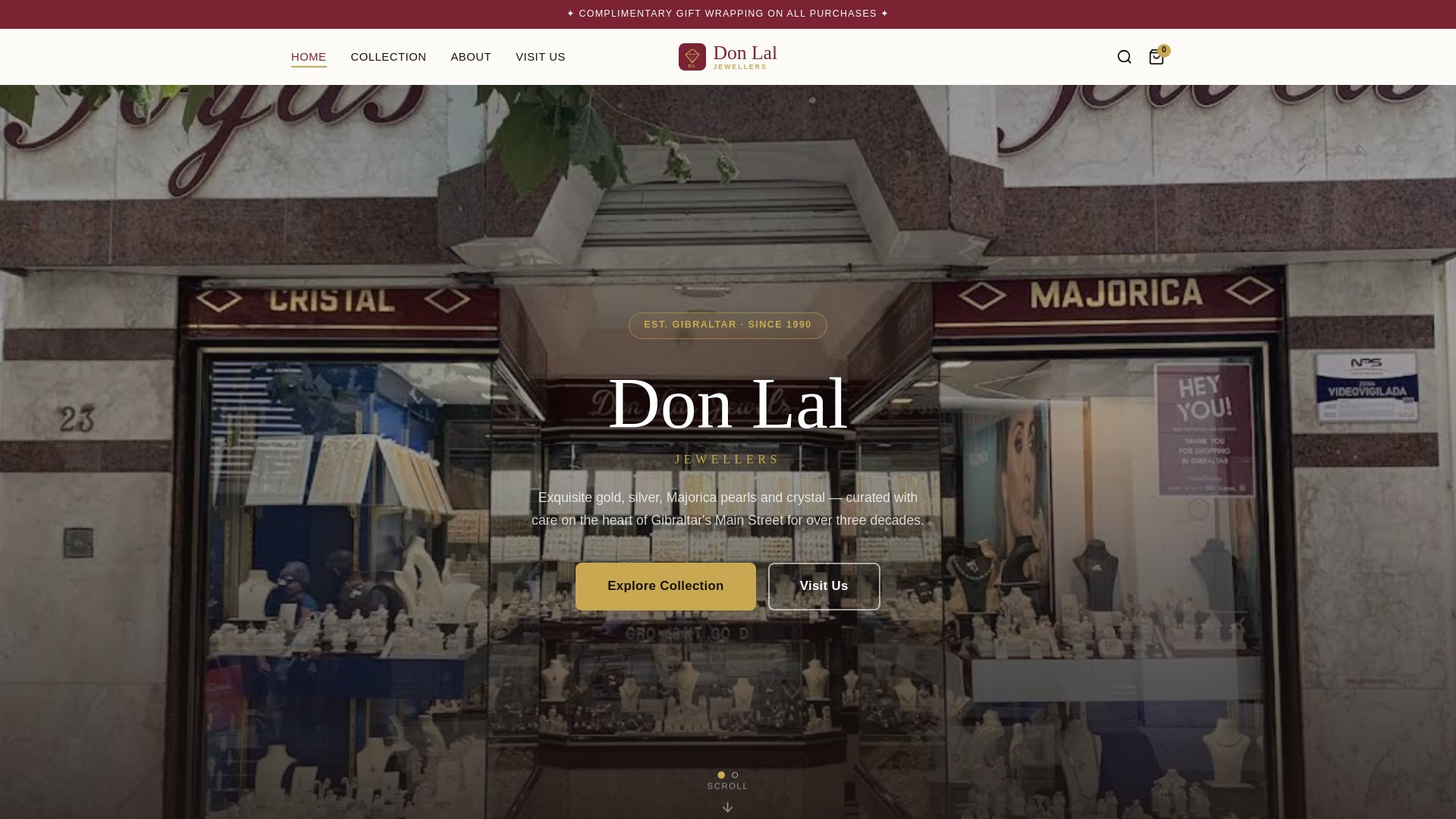 website screenshot of https://ecommerce-don-lal.pages.dev/