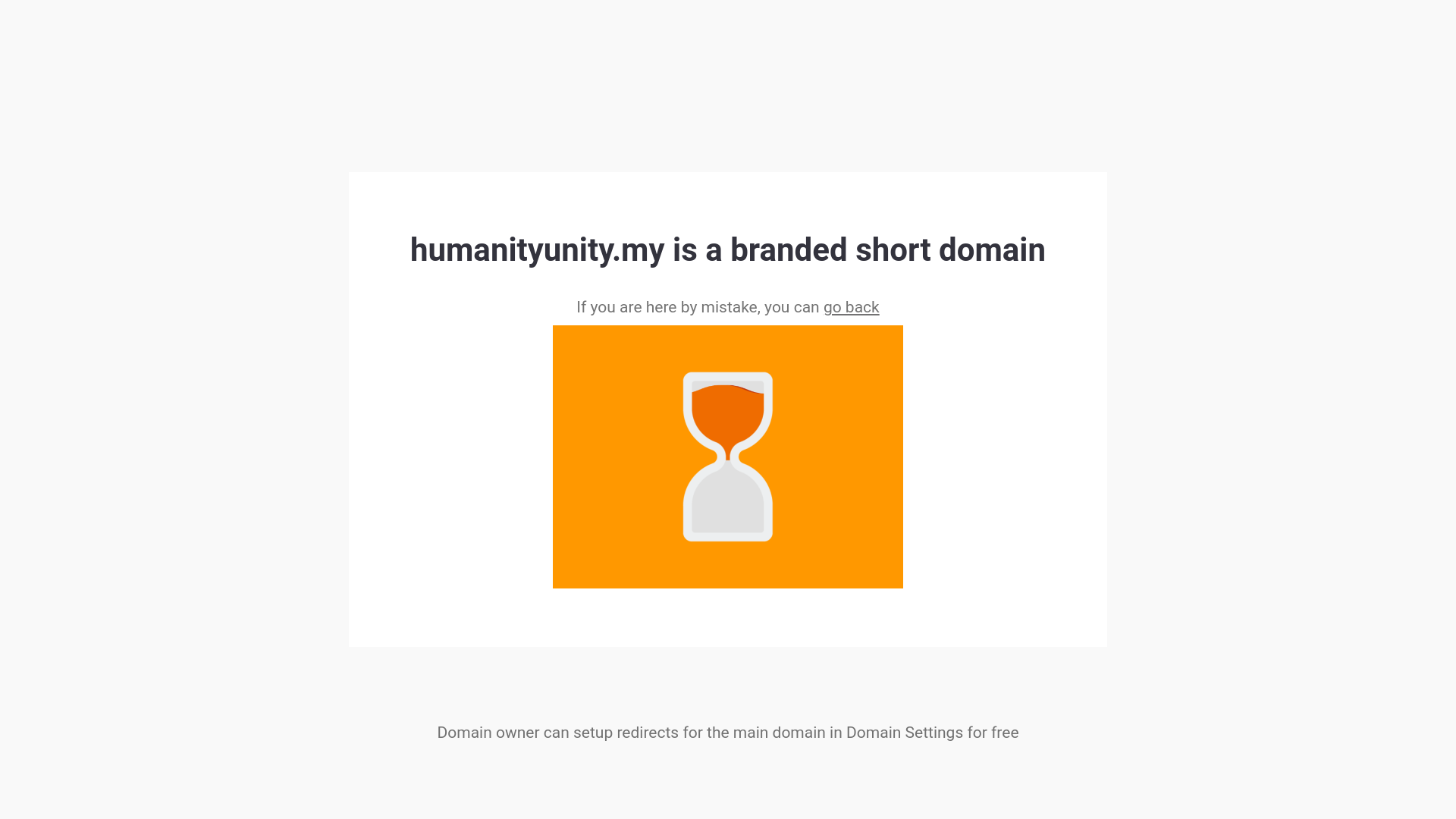 website screenshot of https://humanityunity.my/