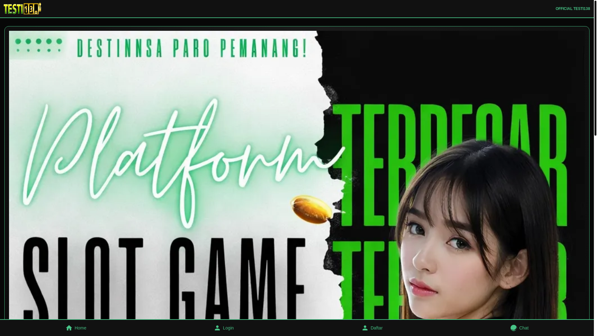 website screenshot of https://testi138palingasik.pages.dev/