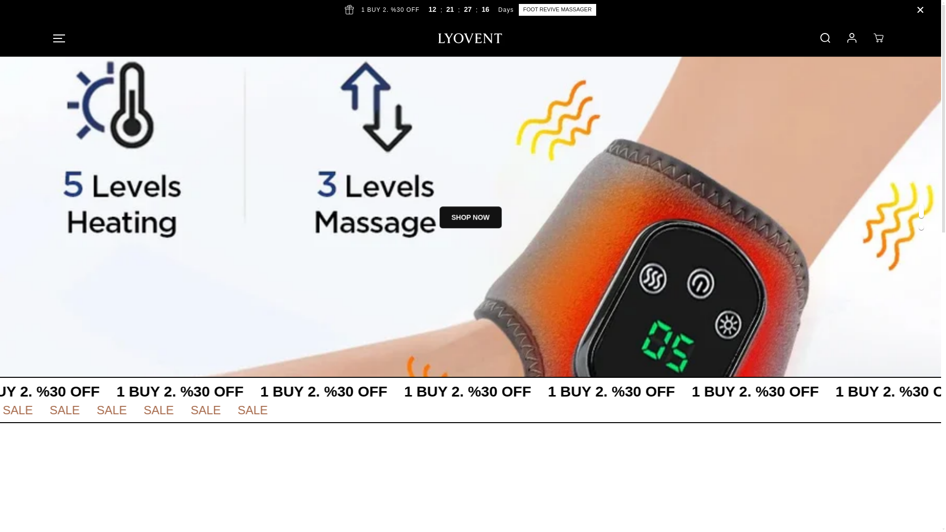 website screenshot of https://lyovent.com/