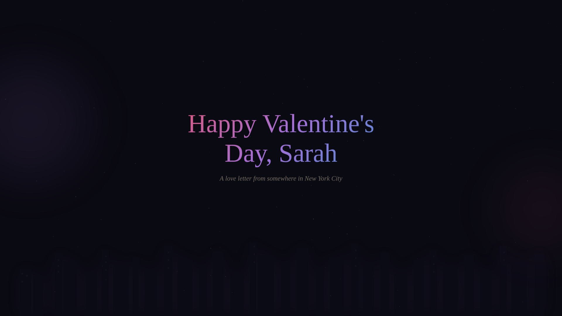 website screenshot of https://sarah-valentine.pages.dev/