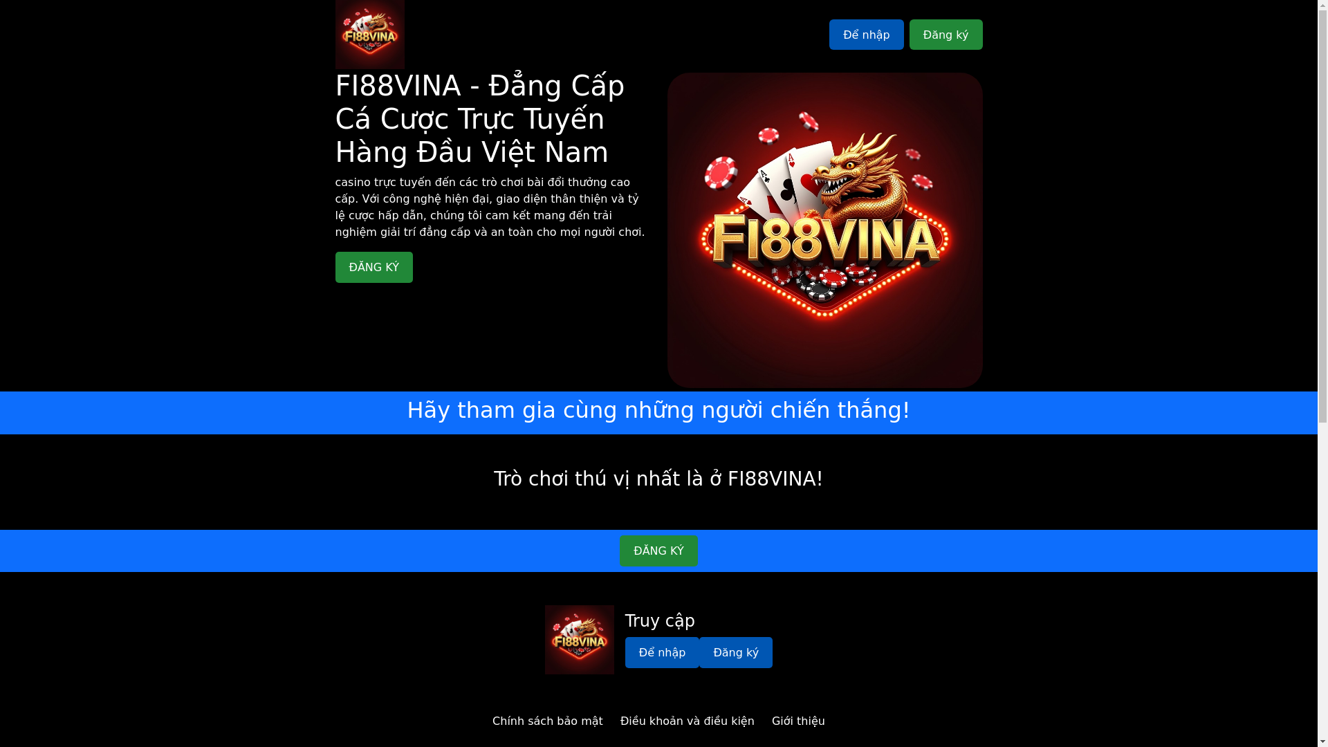 website screenshot of https://fi88vina.club/