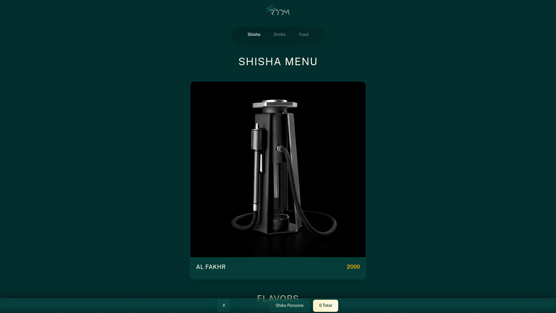 website screenshot of https://shisharoom-qrcode.pages.dev/