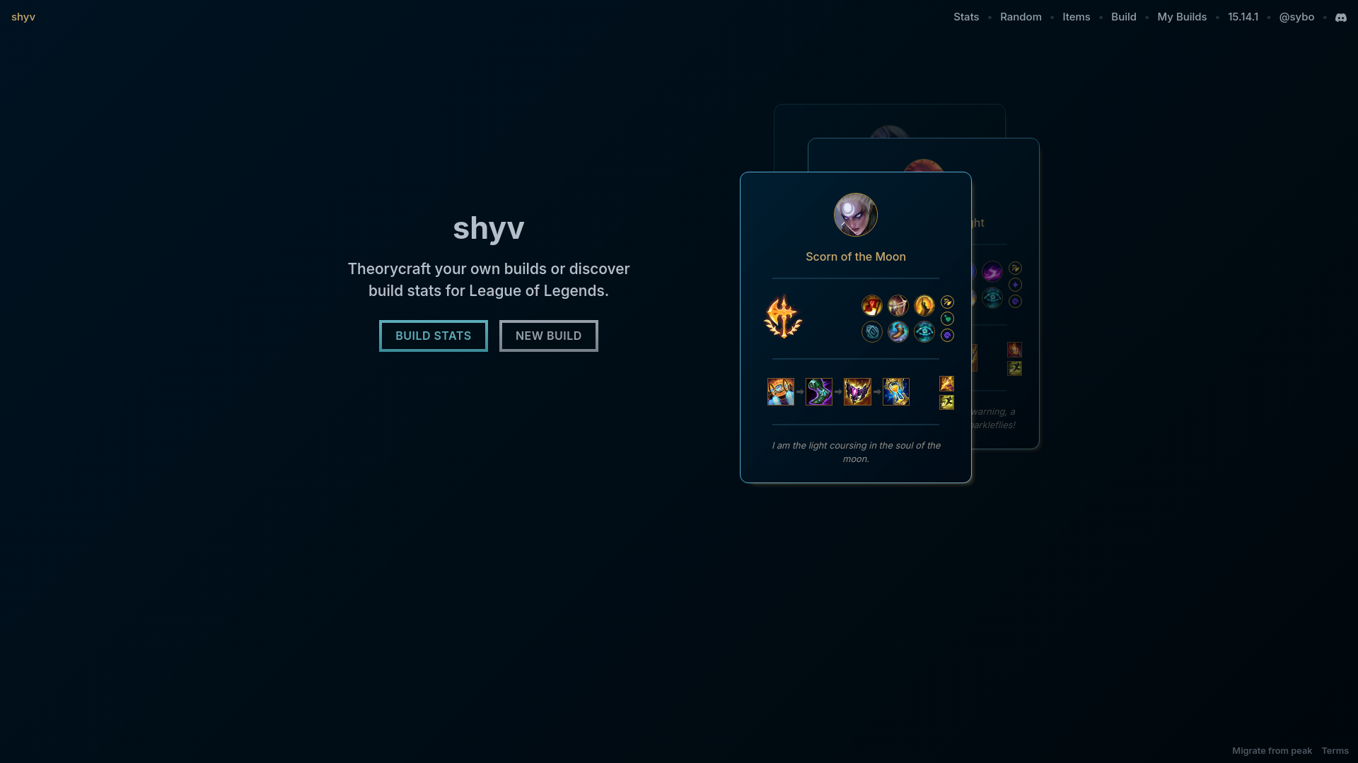 website screenshot of https://shyv.pages.dev/