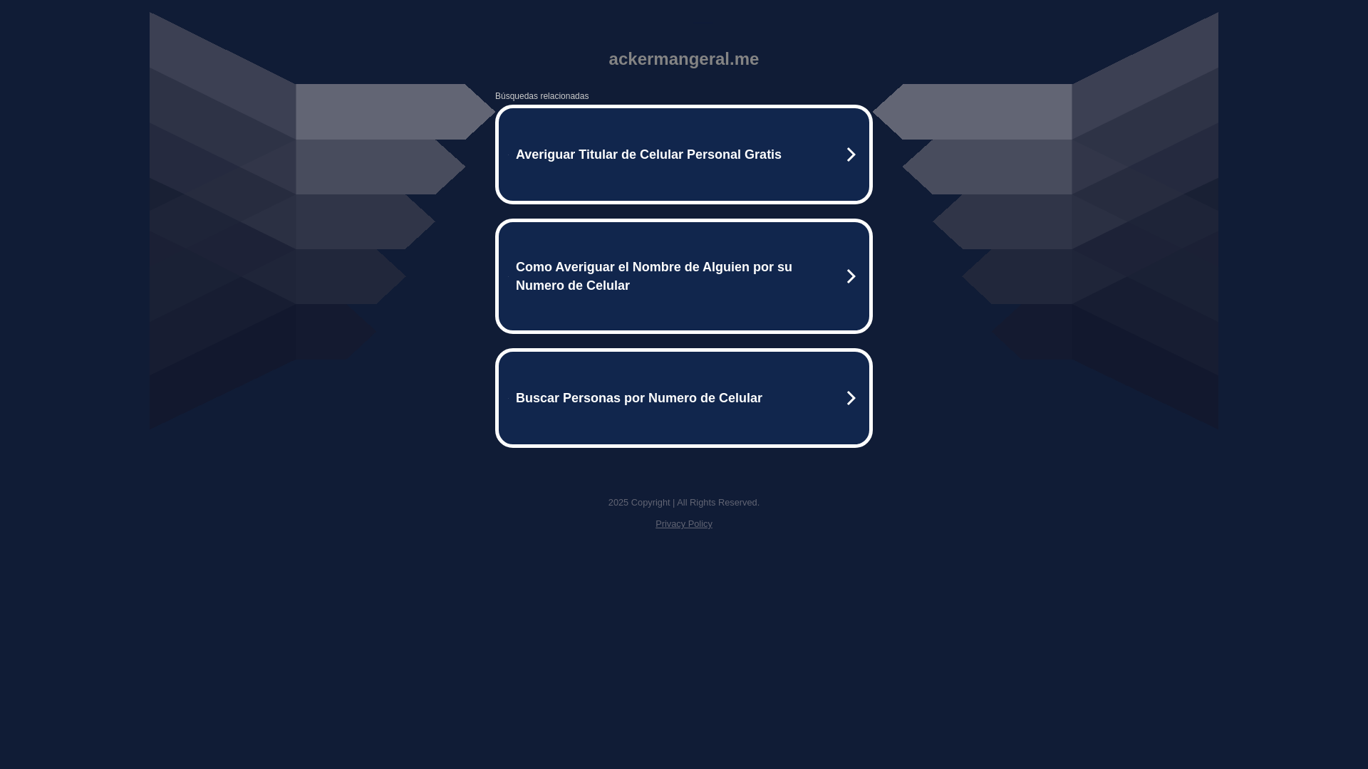 website screenshot of https://ackermangeral.me/