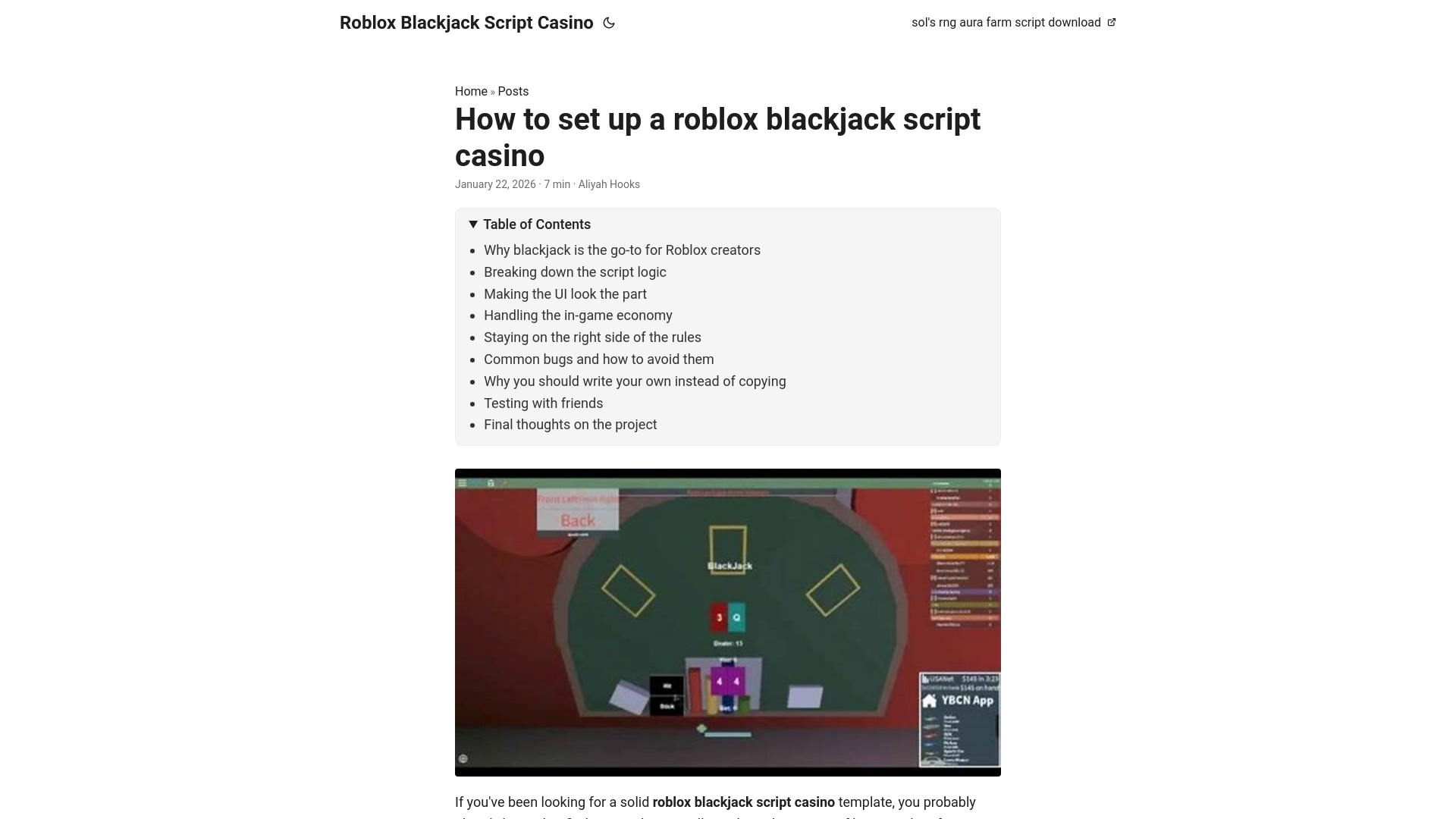 website screenshot of https://roblox-blackjack-script-casino.pages.dev/
