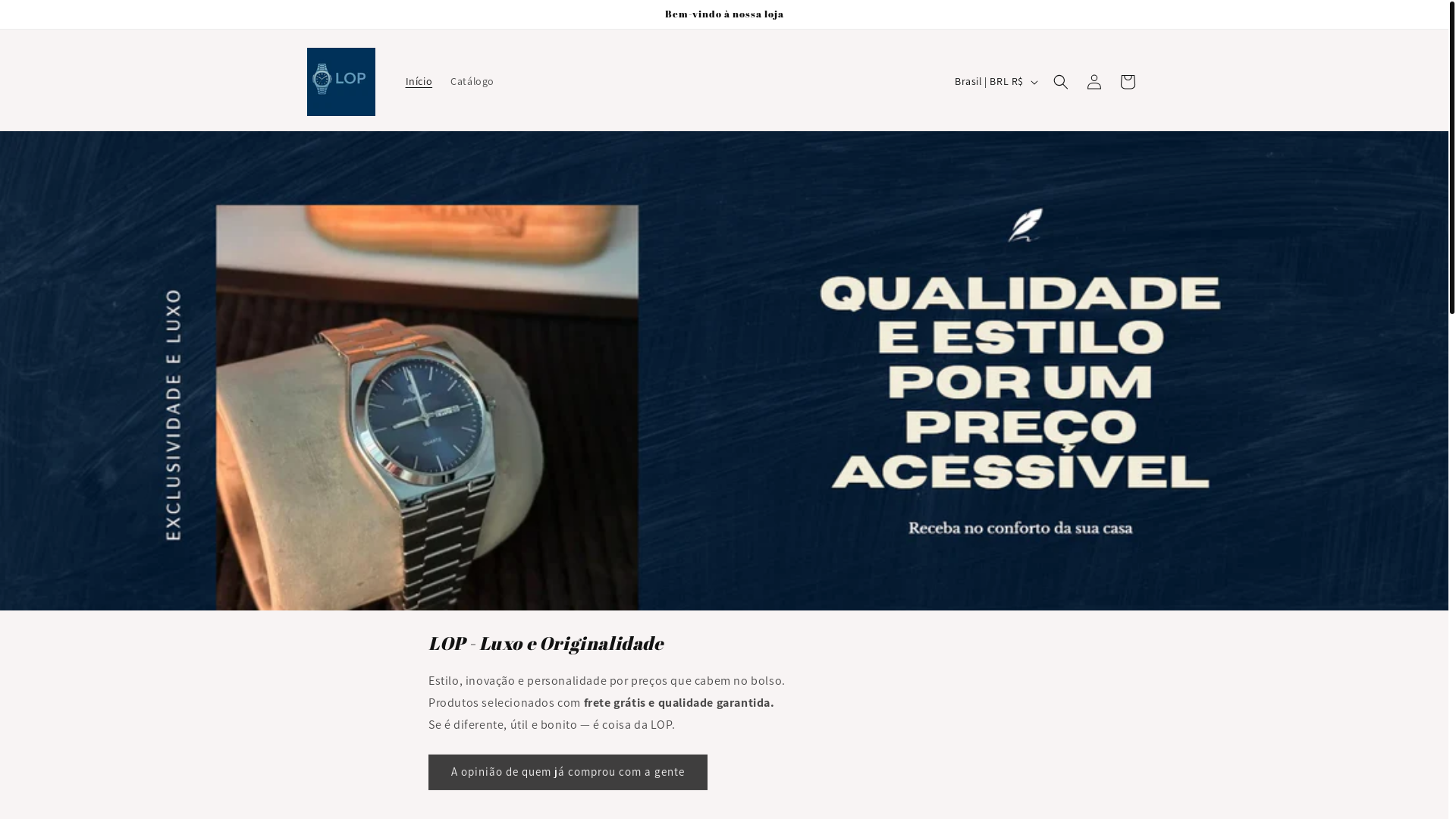 website screenshot of https://lop-luxopontualidade.com/
