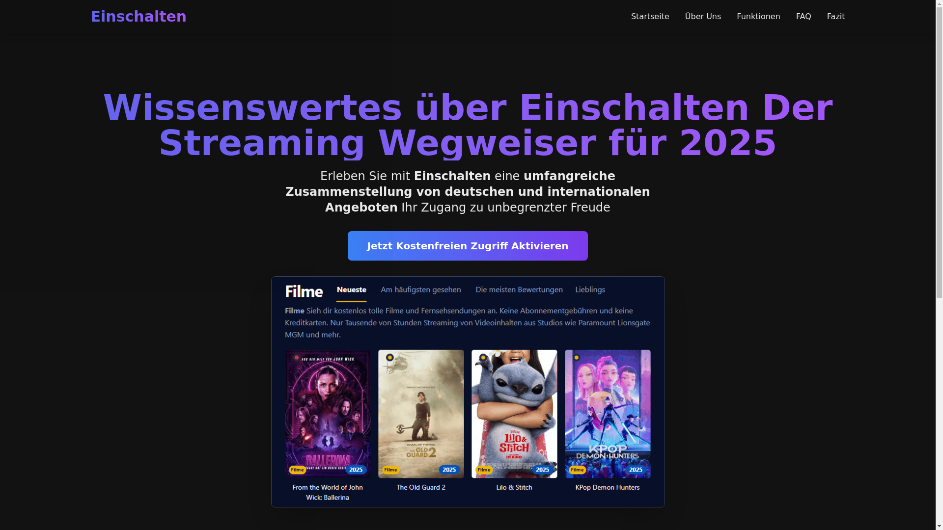 website screenshot of https://einschalten-xx62.pages.dev/