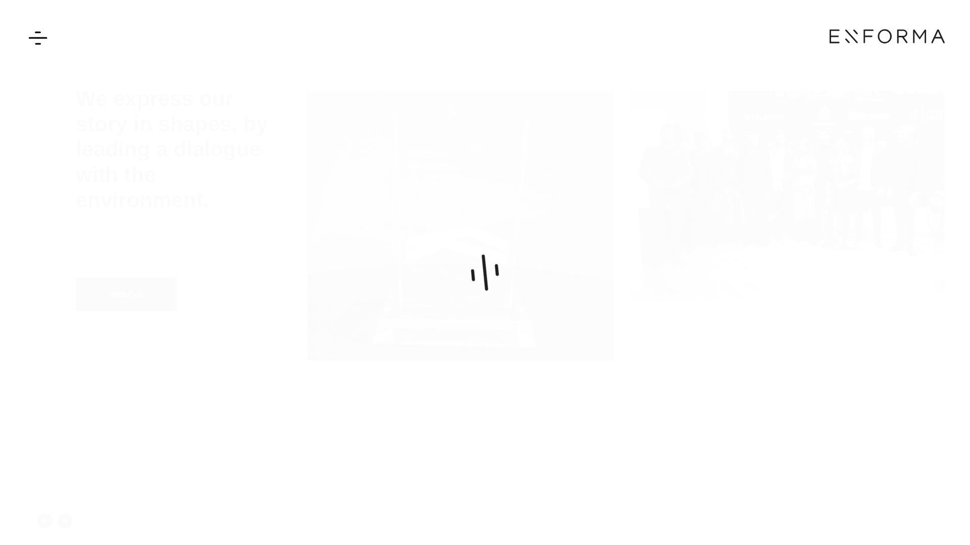 website screenshot of https://enforma.me/