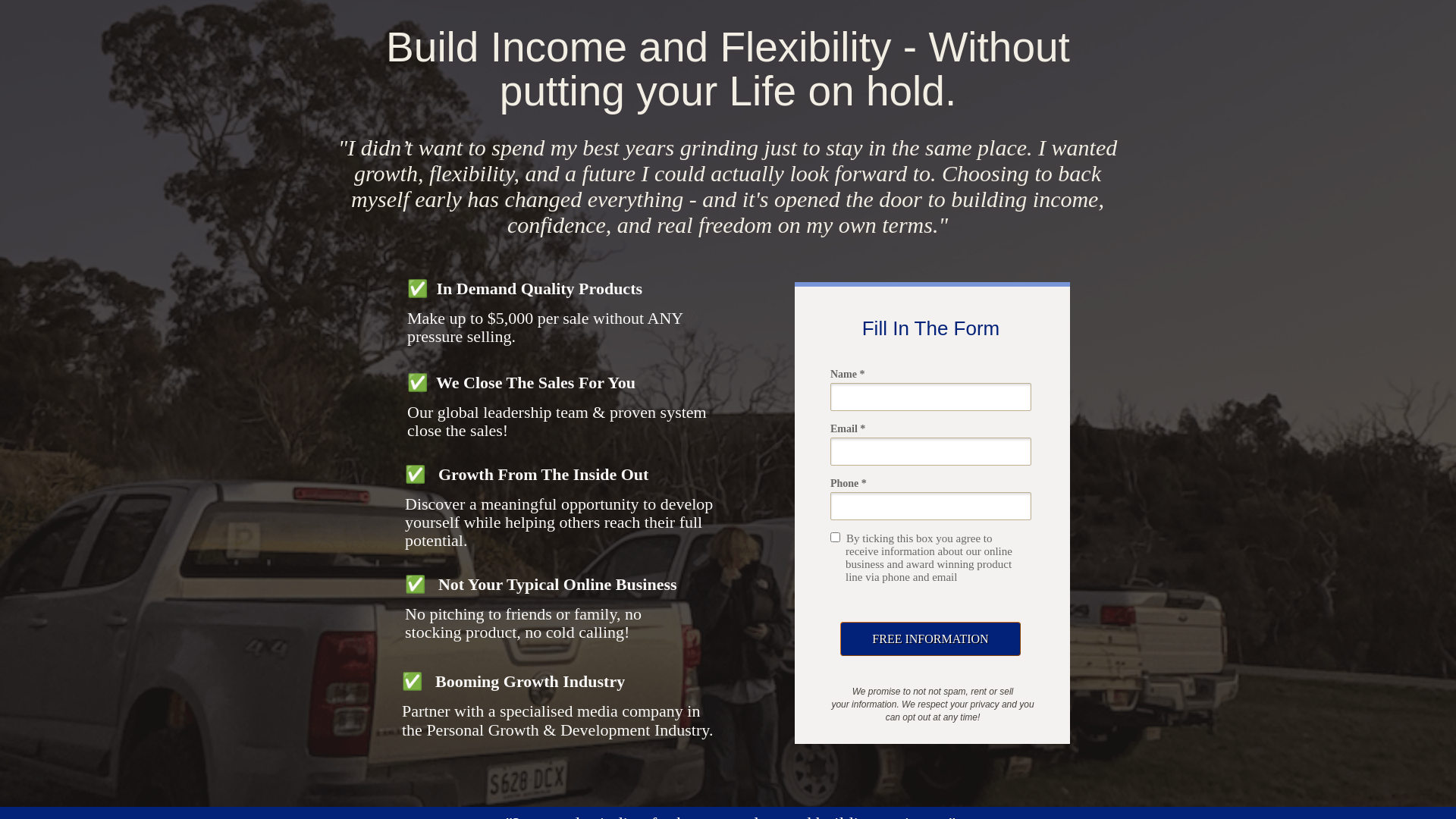 website screenshot of https://yourpivotpath.com