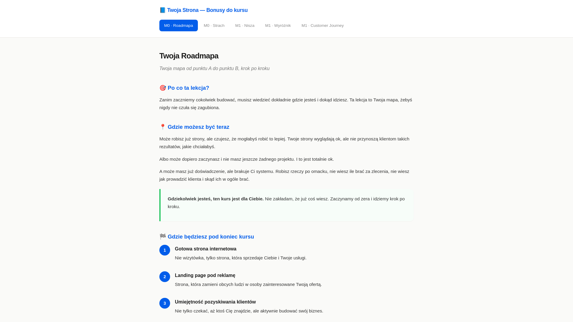 website screenshot of https://twojastrona-masina.pages.dev/