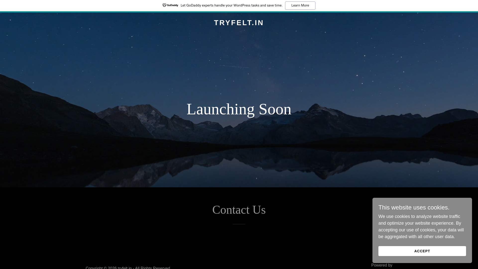 website screenshot of https://tryfelt.in