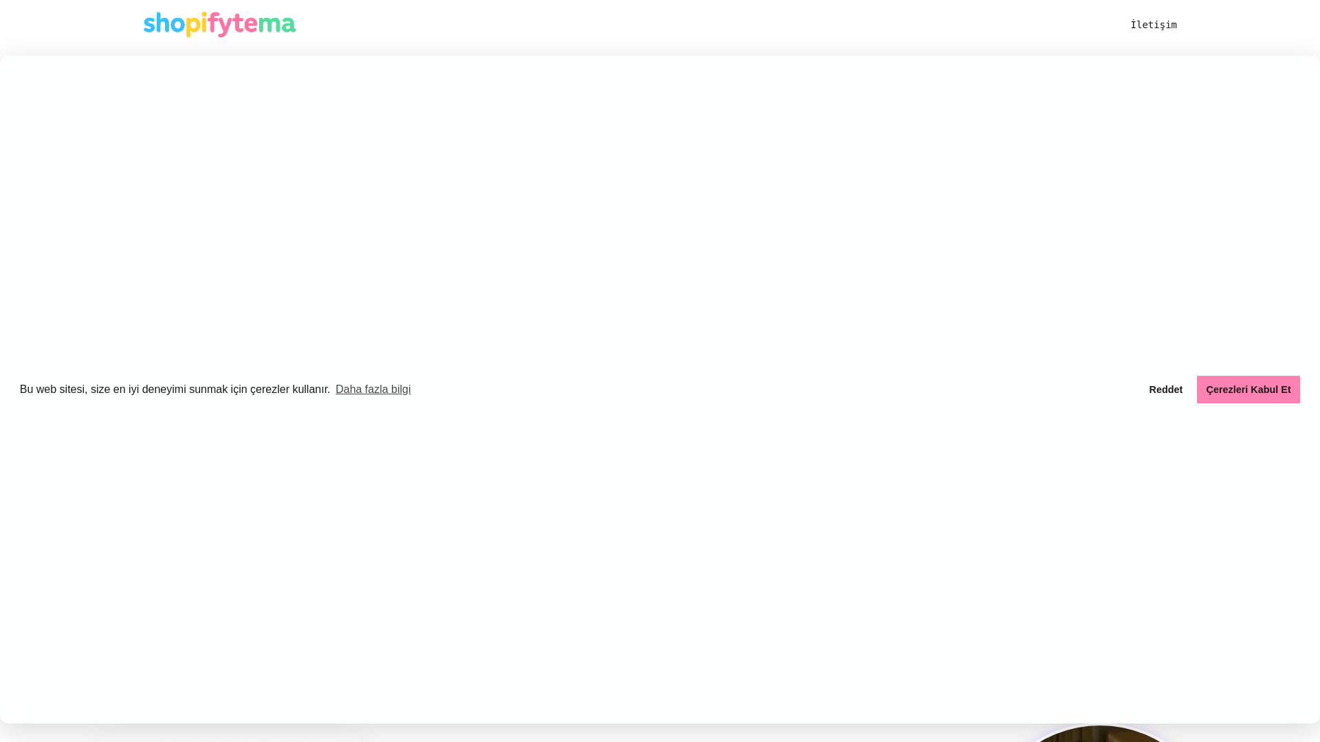 website screenshot of https://shopifytema.tr
